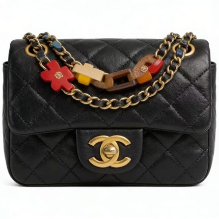 Chanel Mini Single Flap Marine Charms handbag