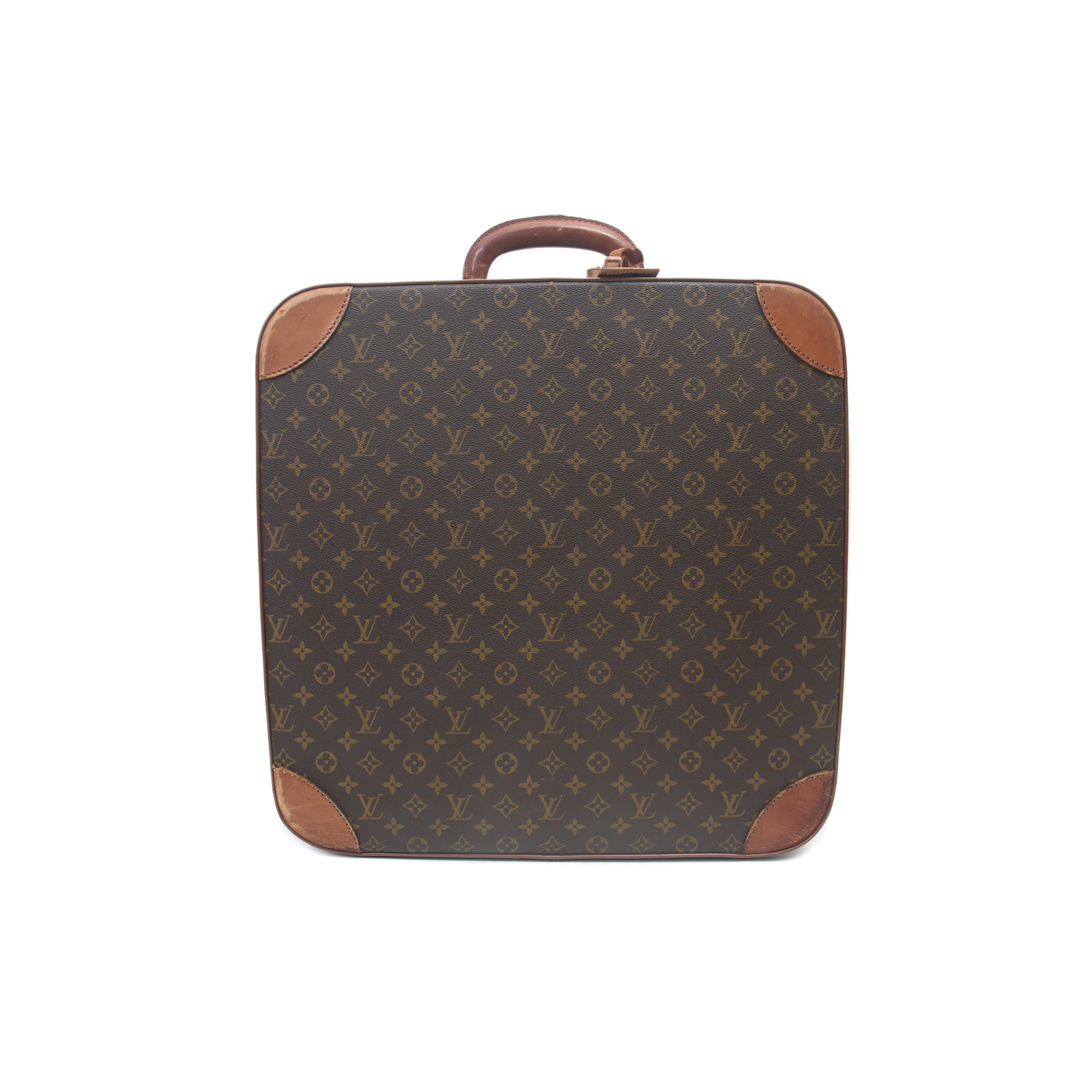 LOUIS VUITTON Vintage Trunk Monogram PVC
