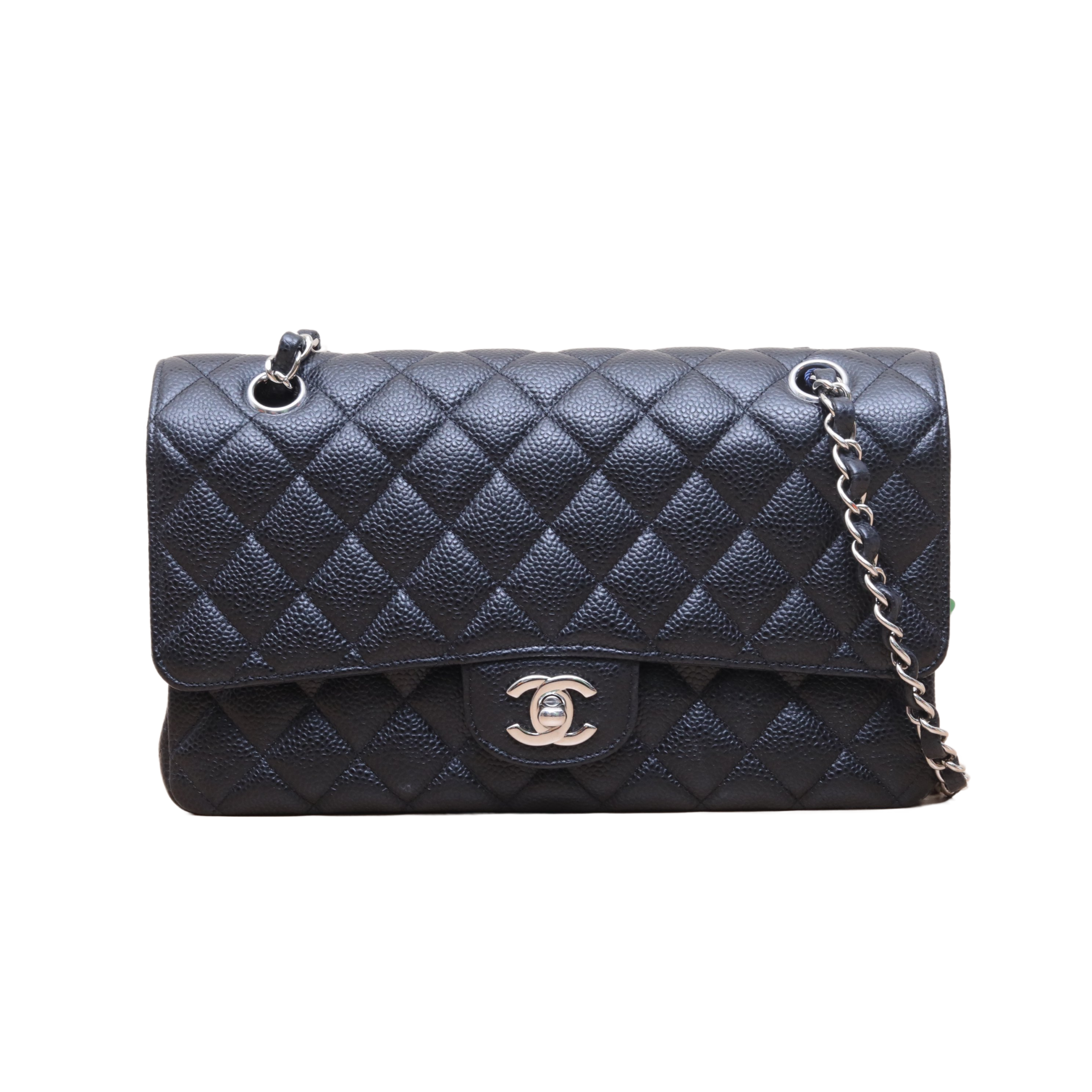 CHANEL CF Flap Bag in Caviar Leather
