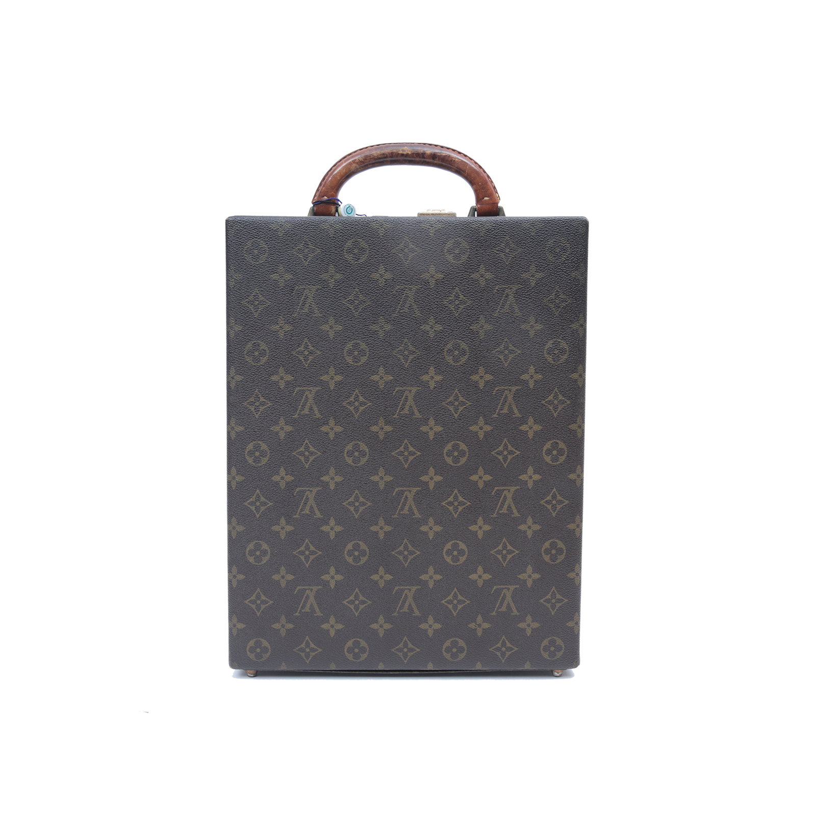 LOUIS VUITTON Vintage Briefcase Monogram PVC