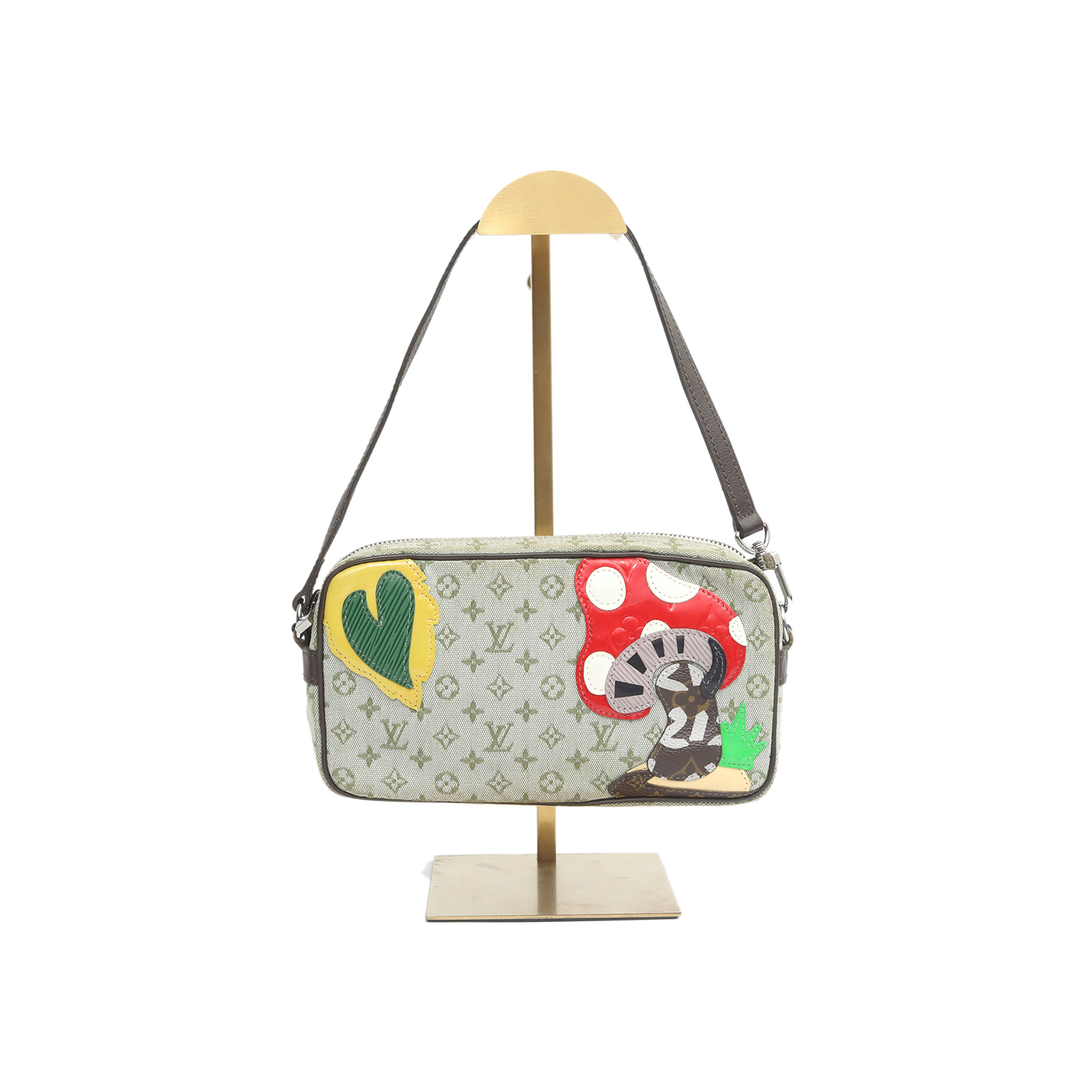 LOUIS VUITTON x Snoopy Hobo Bag Canvas