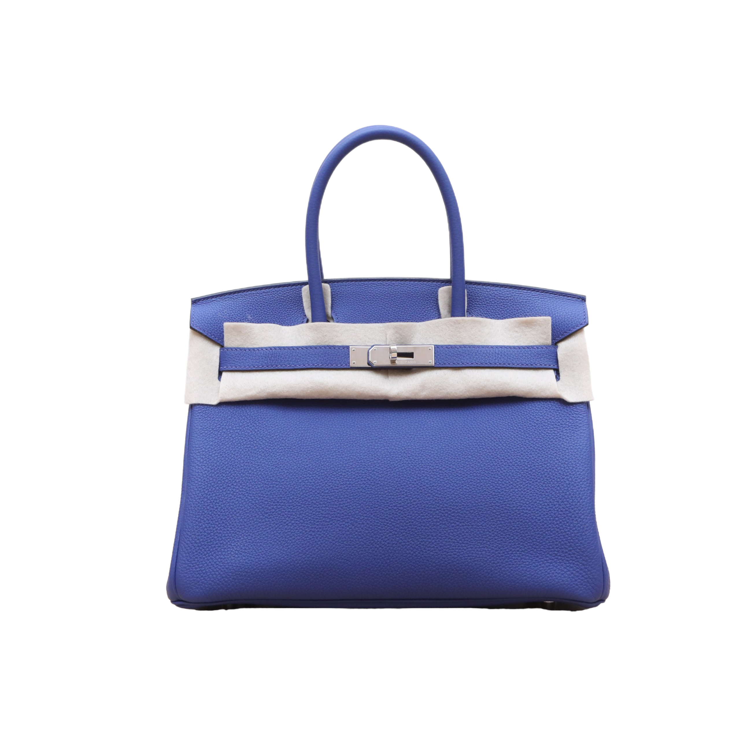 HERMES Birkin 30 Bag in Togo Leather