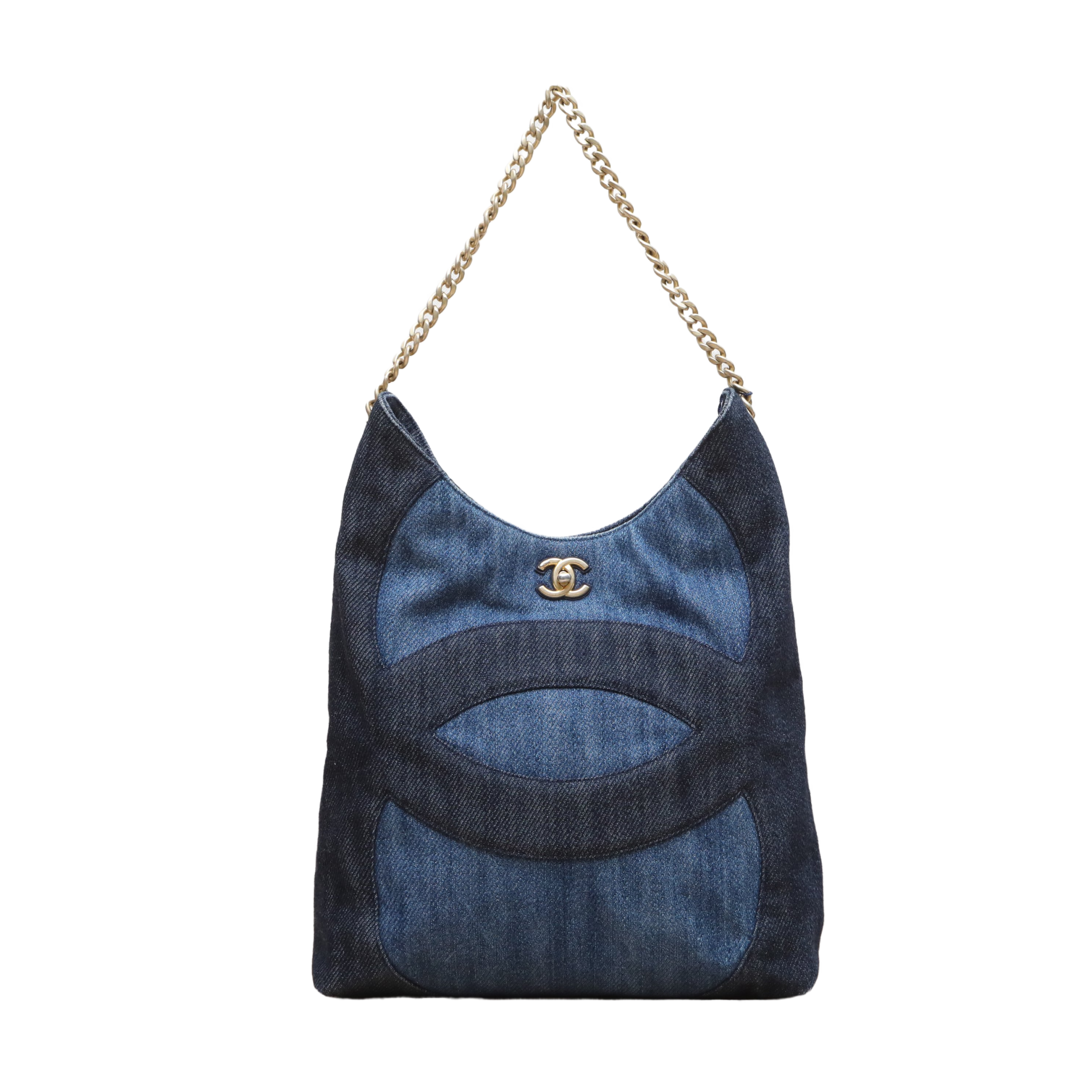 CHANEL 23P Denim HOBO Bag