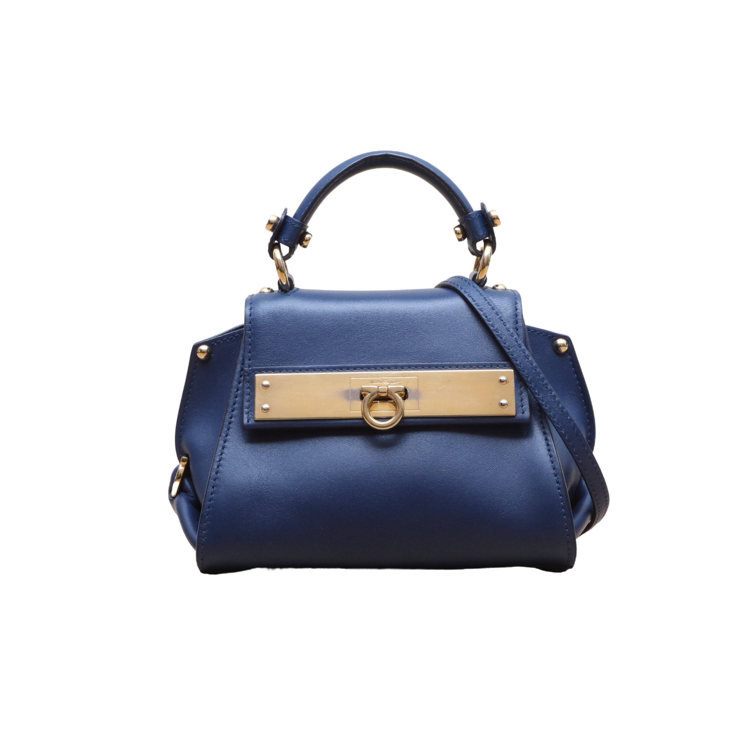 SALVATORE FERRAGAMO Sofia Mini Bag in Leather