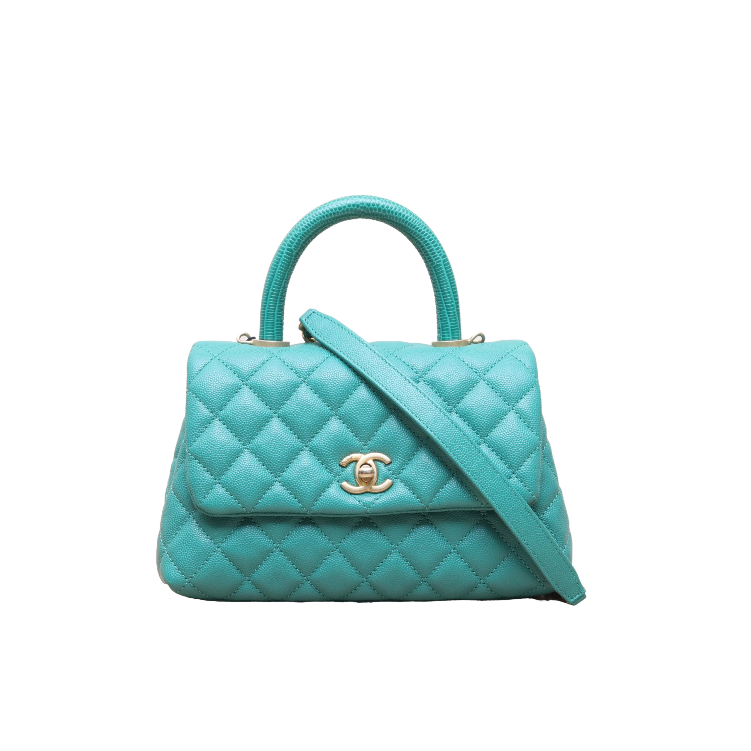 CHANEL Coco Handle Flap Bag 24cm