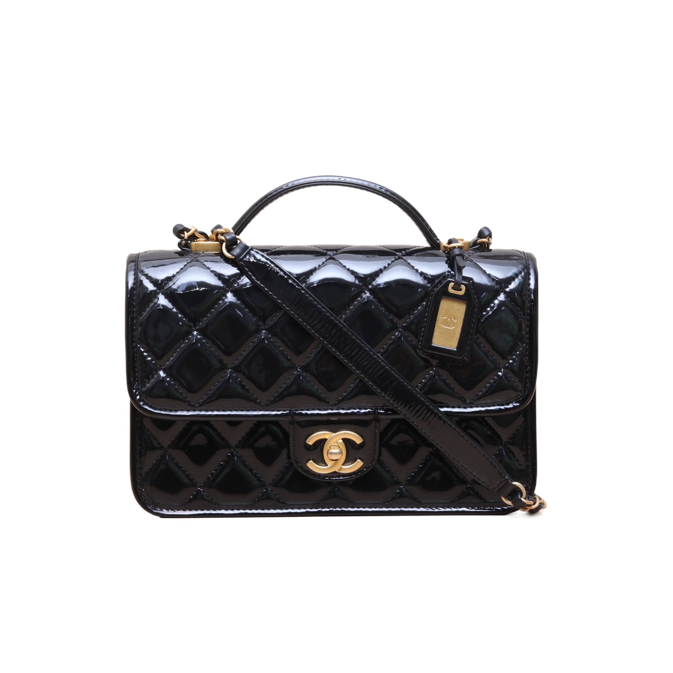CHANEL Handle Flap Bag 25cm