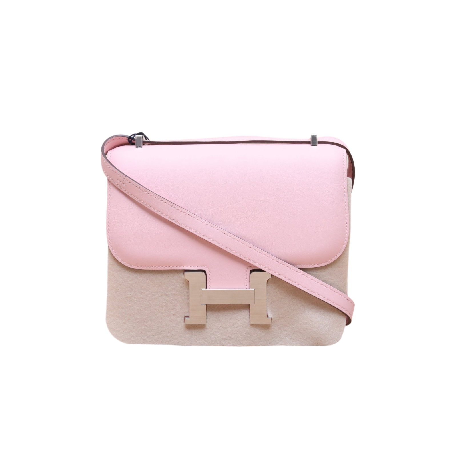 HERMES Constance 19 Swift Leather Handbag