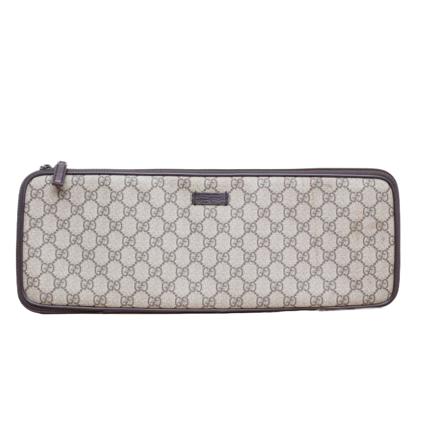 GUCCI Monogram PVC Clutch Bag