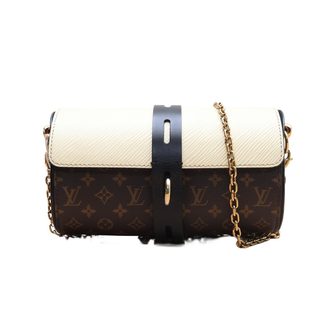 LOUIS VUITTON Glasses Case in PVC and Epi Leather