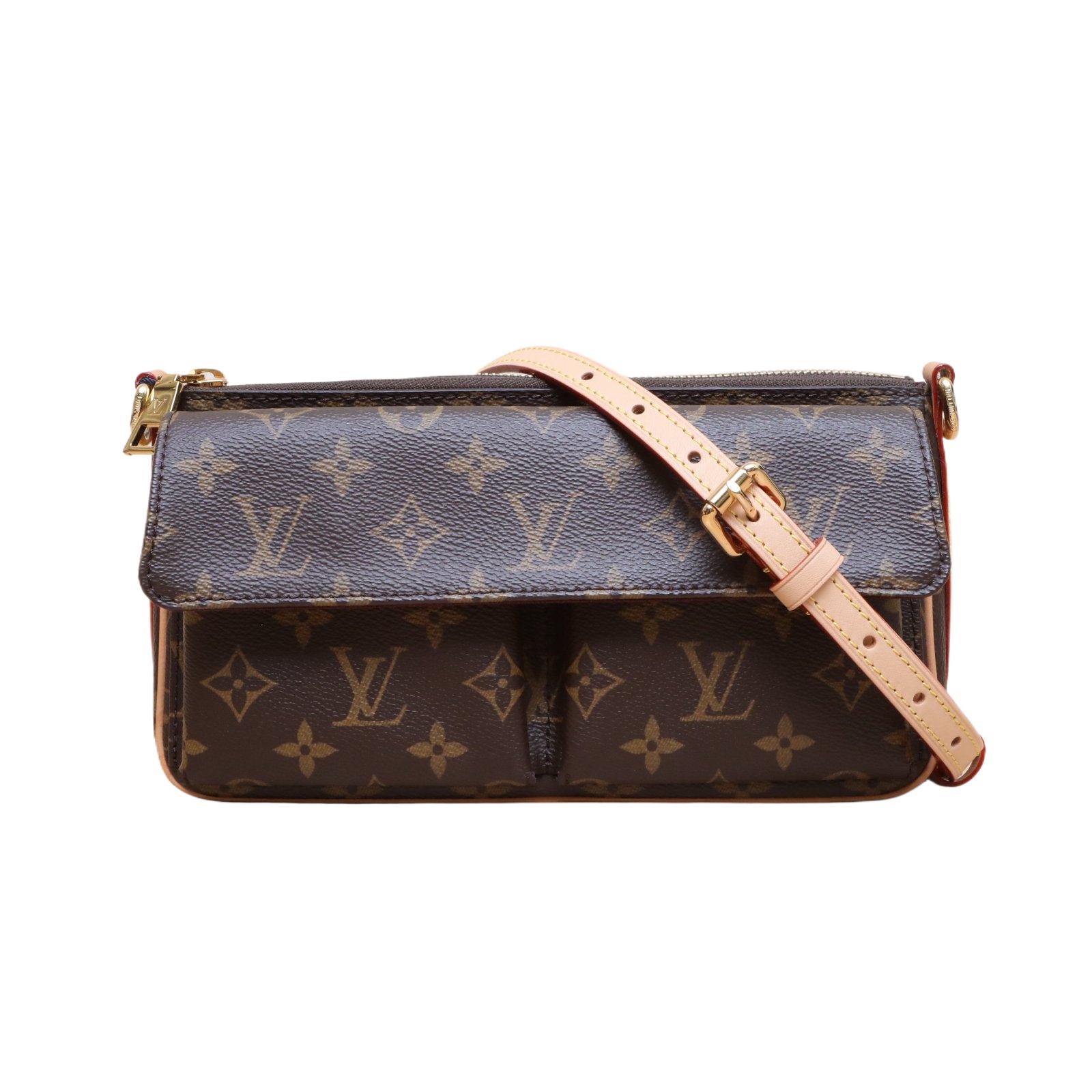 LOUIS VUITTON Vivacite Handbag Monogram PVC