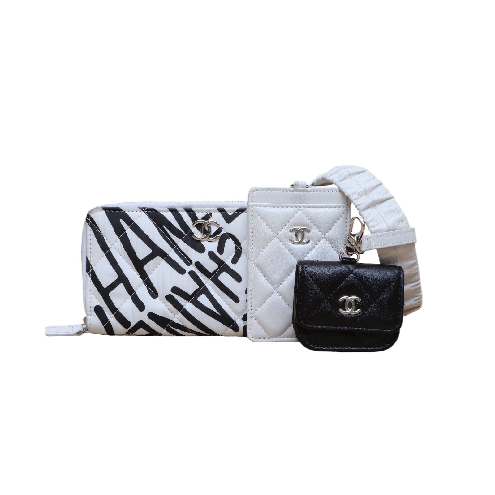CHANEL 3-in-1 Waist Bag Black Leather/Nylon