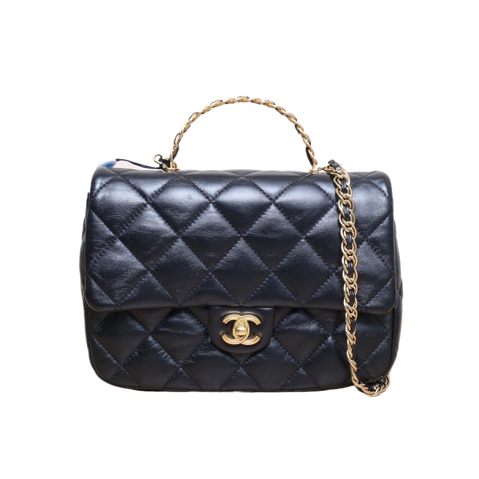 CHANEL Flap Bag 23cm with Chain Handle