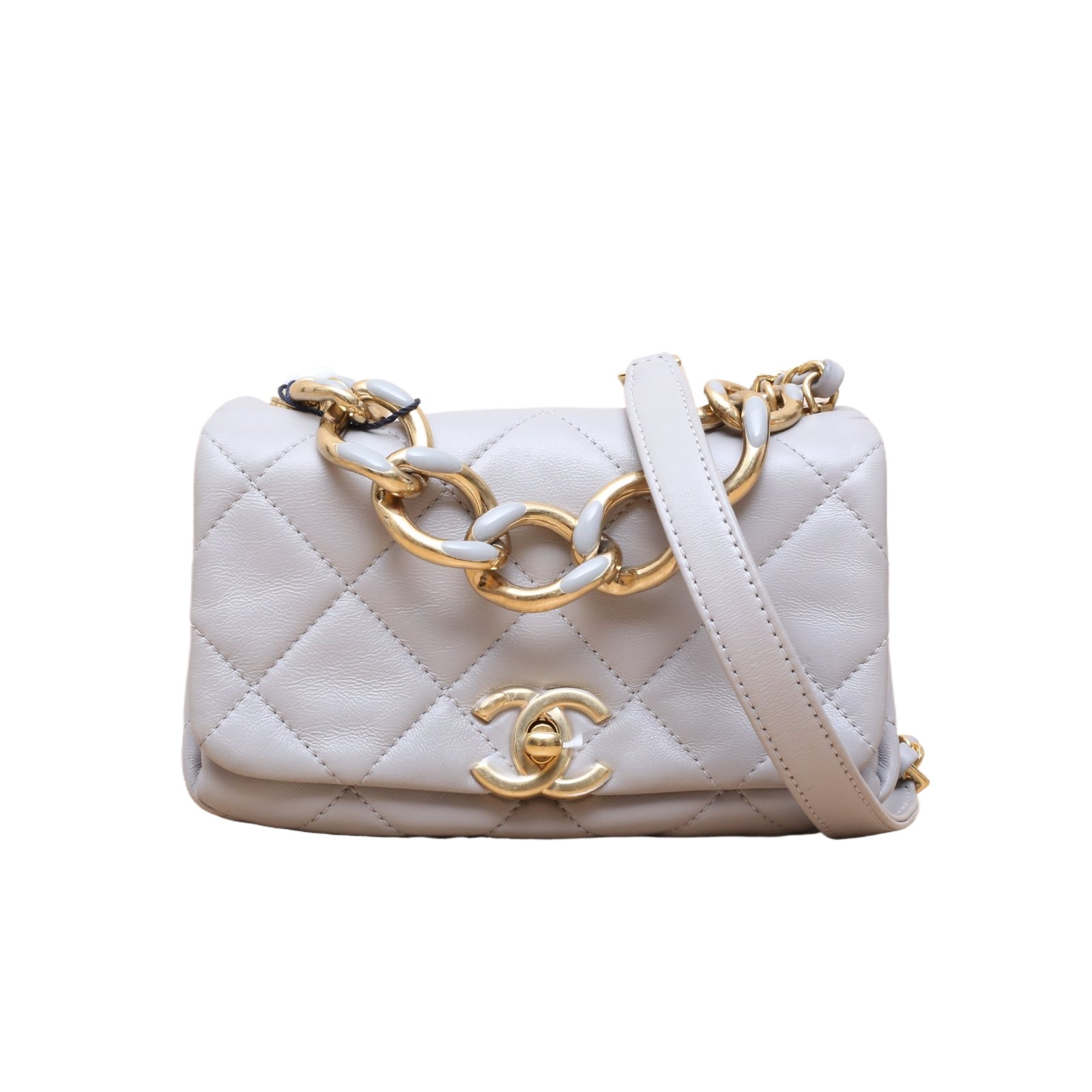 CHANEL Flap Bag Mini with Chunky Chain