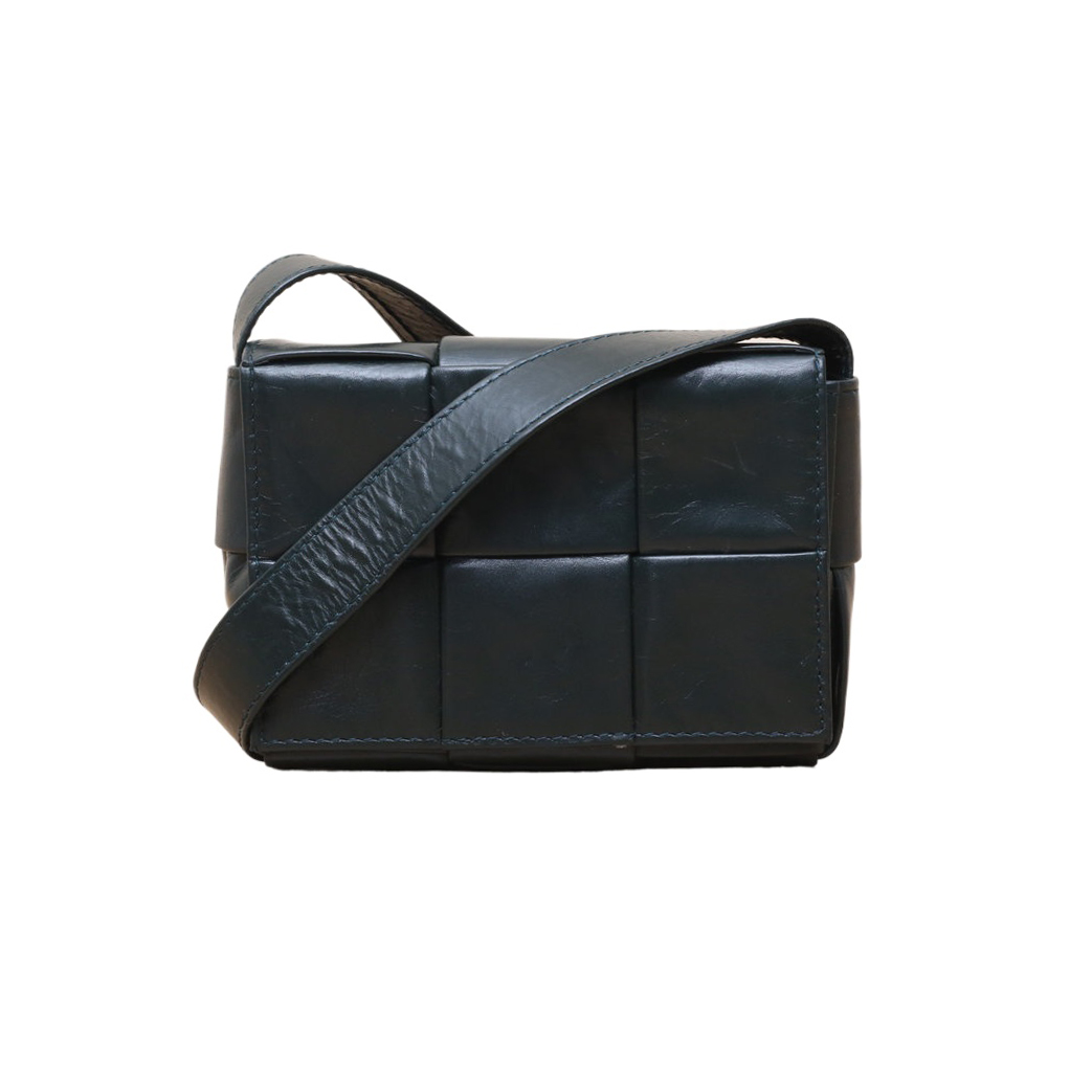 BOTTEGA VENETA Cassette Mini 12 in Oil Calfskin