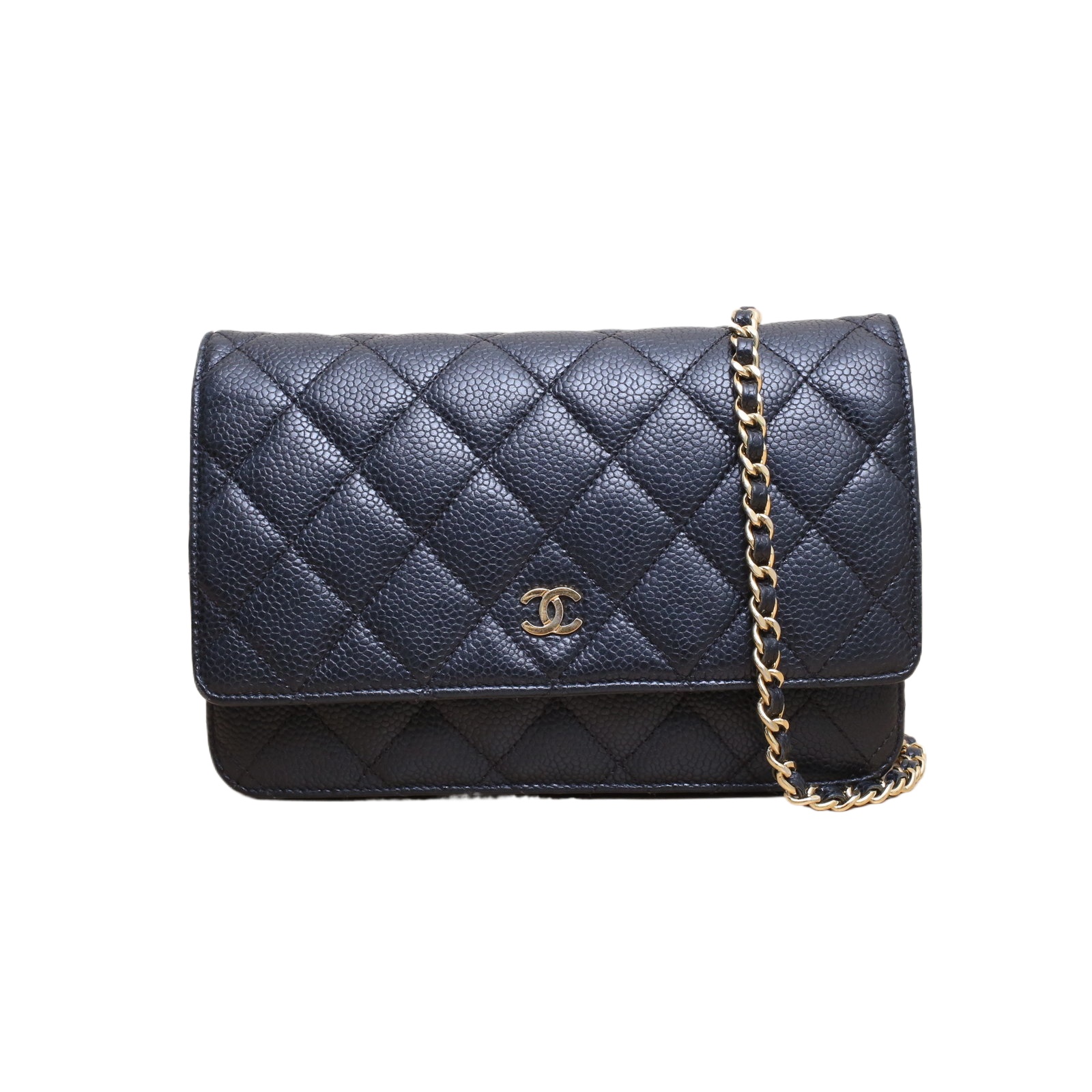 CHANEL CF WOC 19cm in Caviar Leather