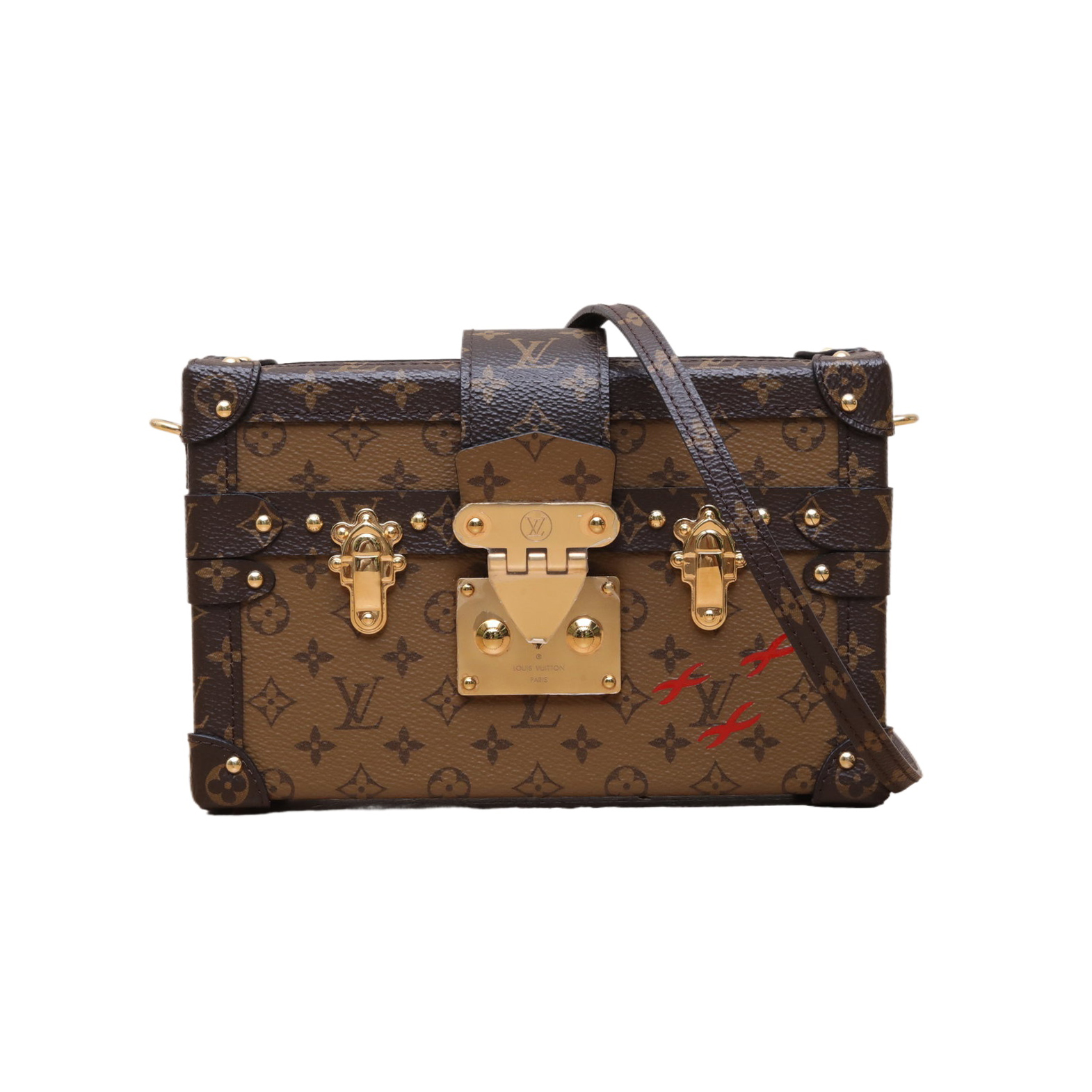 LOUIS VUITTON Petite Malle 20 in PVC