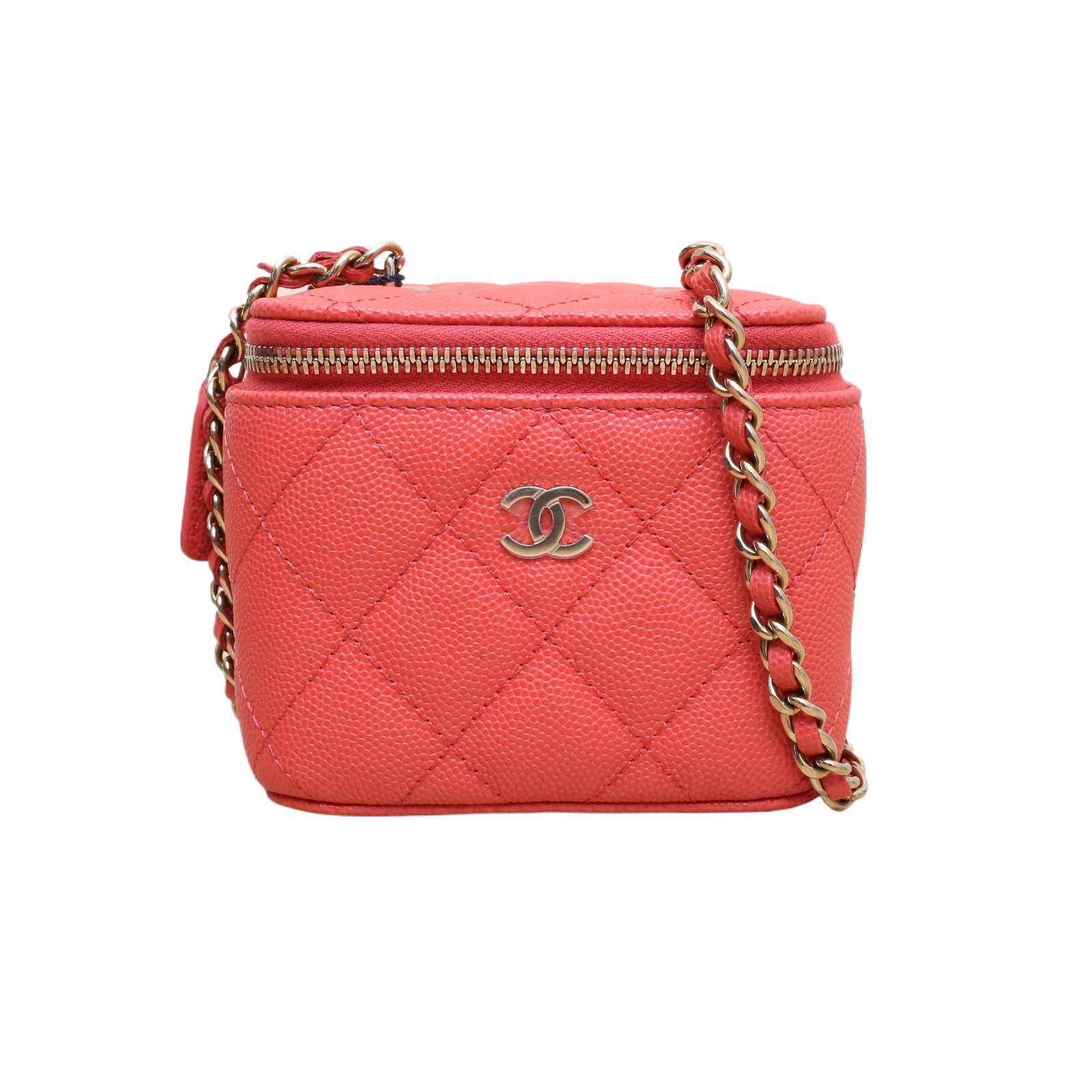 CHANEL Vanity Case 11cm in Caviar Leather