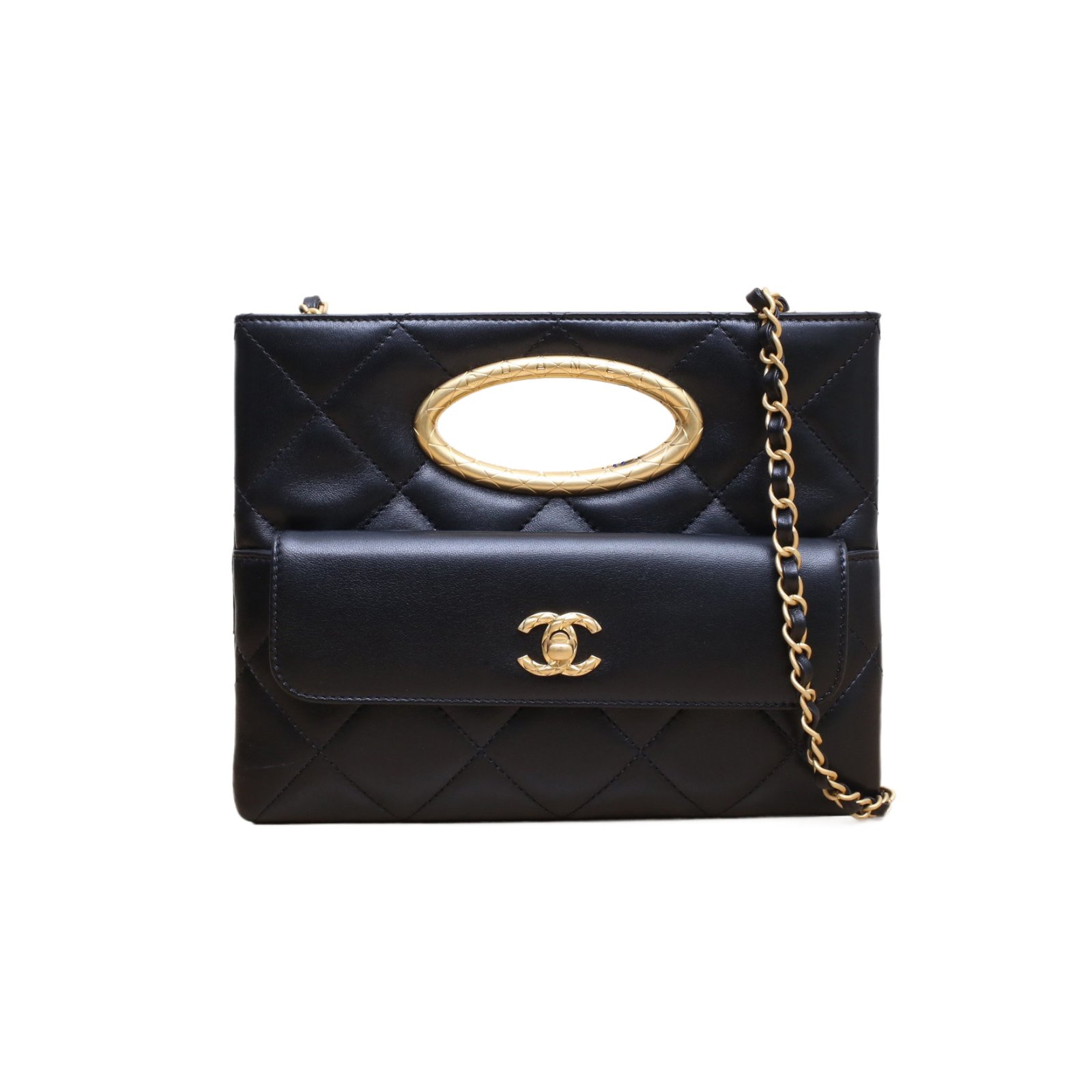CHANEL 24B Evening Bag in Leather