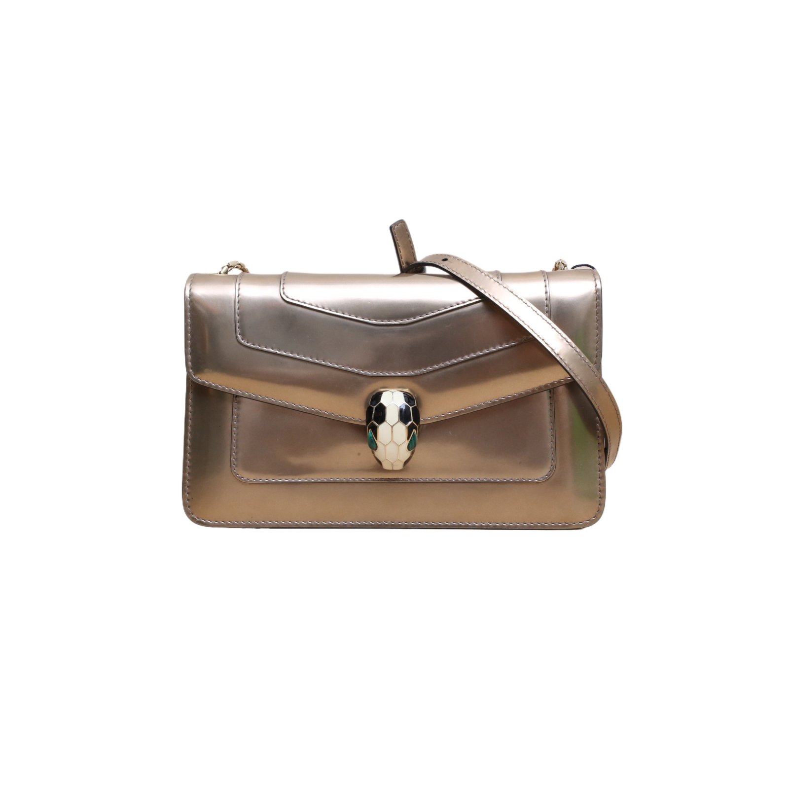 BVLGARI Serpenti Forever WOC 22 in Leather