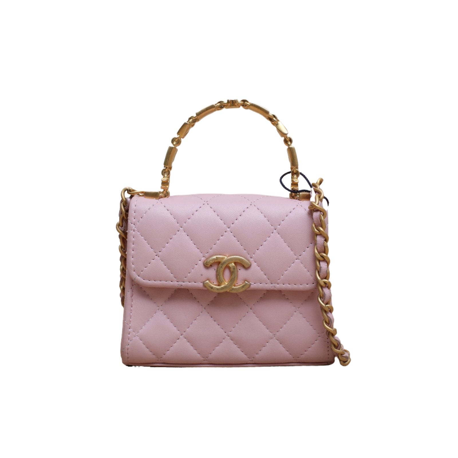 CHANEL Handle Kelly Bag 11cm in Leather
