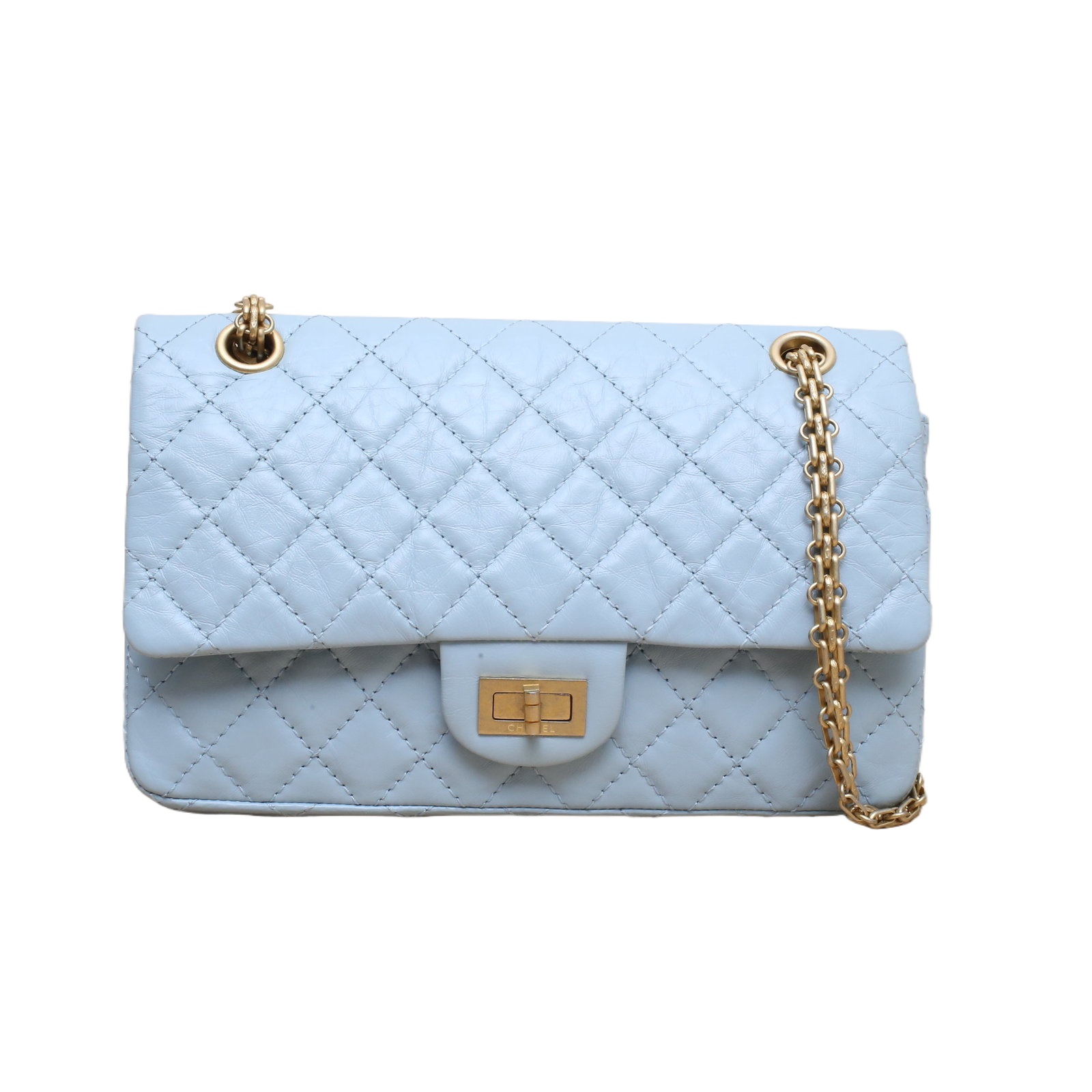 CHANEL 2.55 Flap Bag Small 24cm in Leather