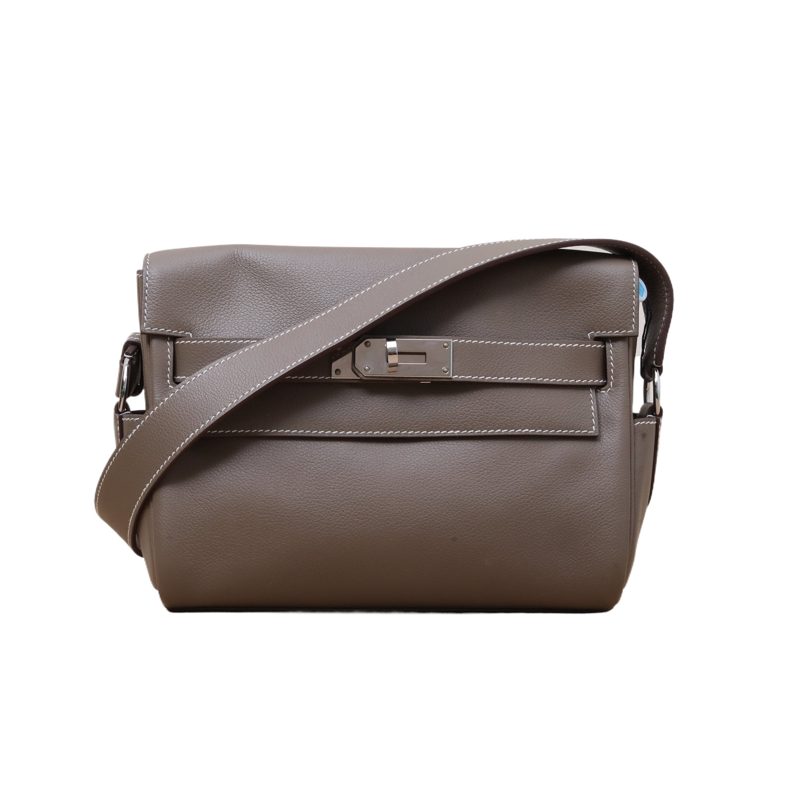 HERMES Kelly Messenger PM 24 in Evercolor Leather