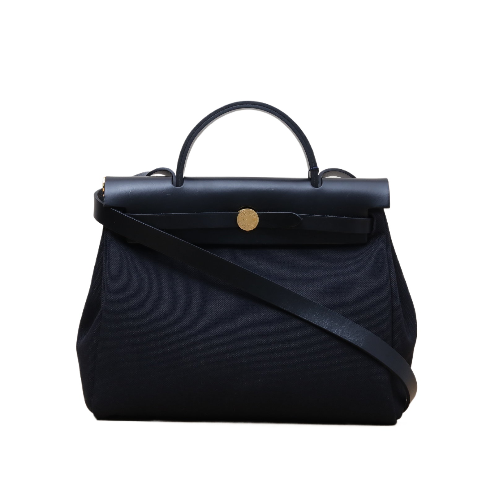 HERMES Herbag 31 in Canvas & Leather