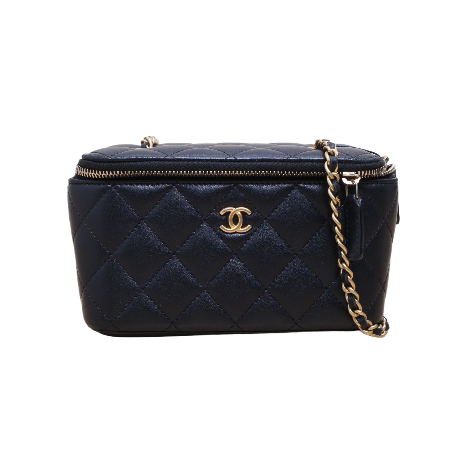 CHANEL Vanity Case 17cm in Leather