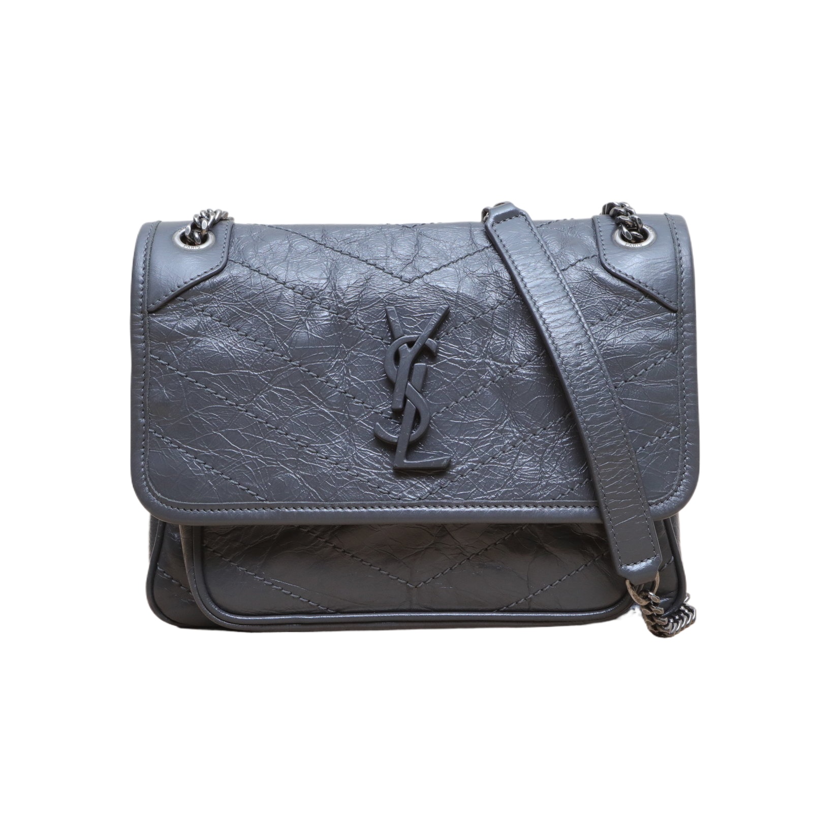 YSL NIKI BABY Chain Bag in Leather