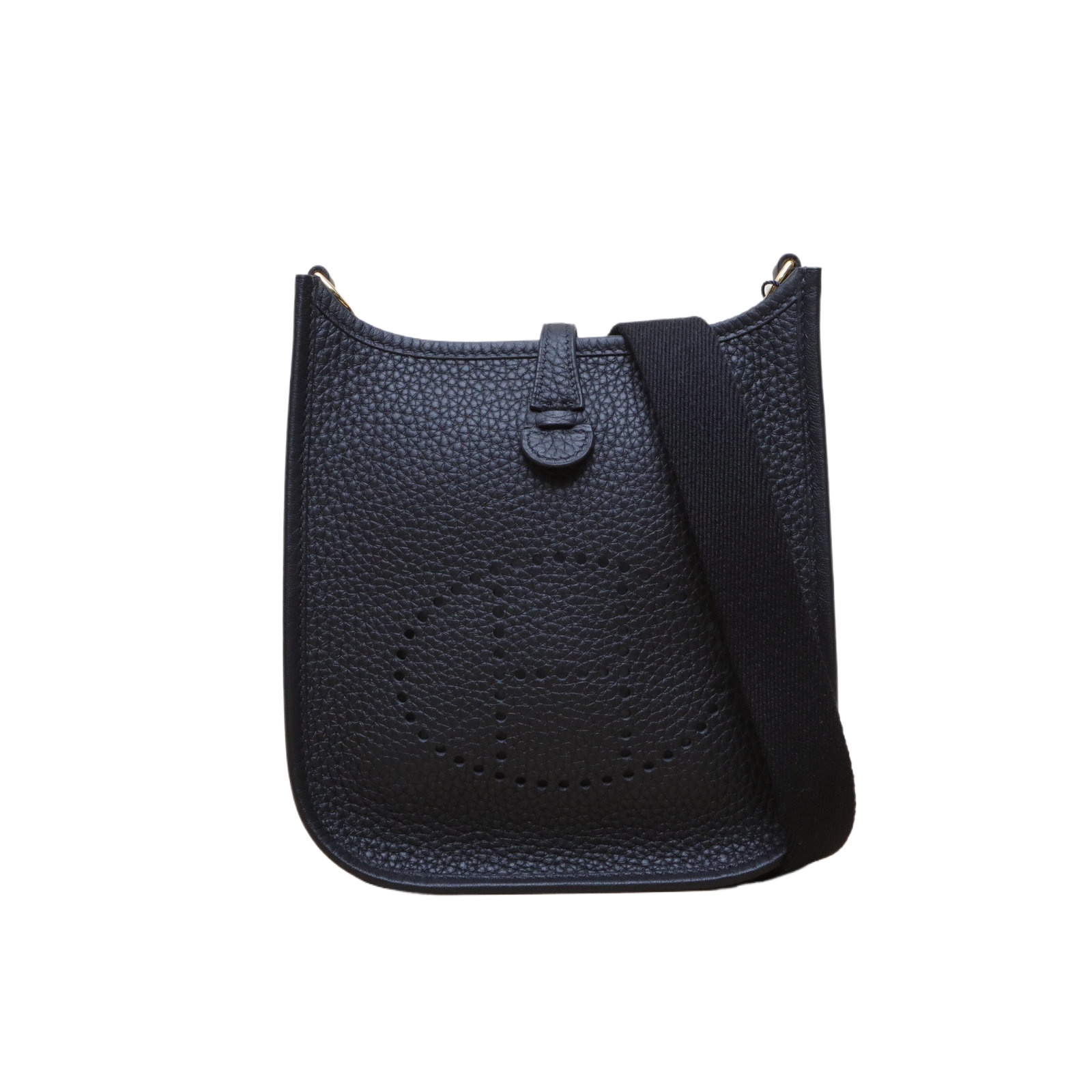 HERMES Evelyne Mini 16 89 in Clemence Leather