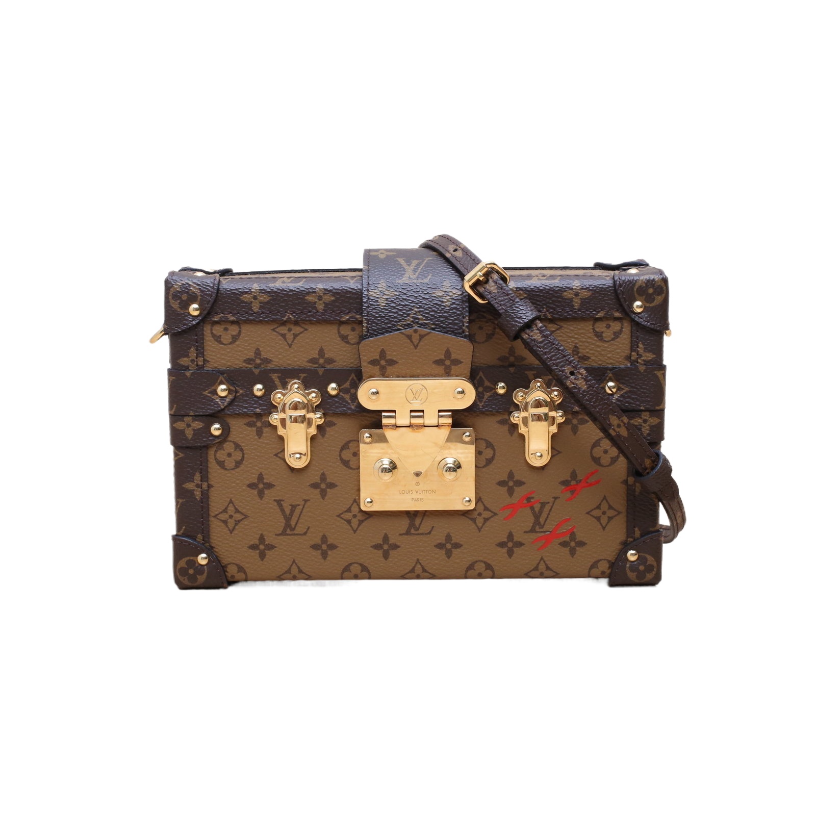 LOUIS VUITTON PETITE MALLE Moonlight Box in PVC