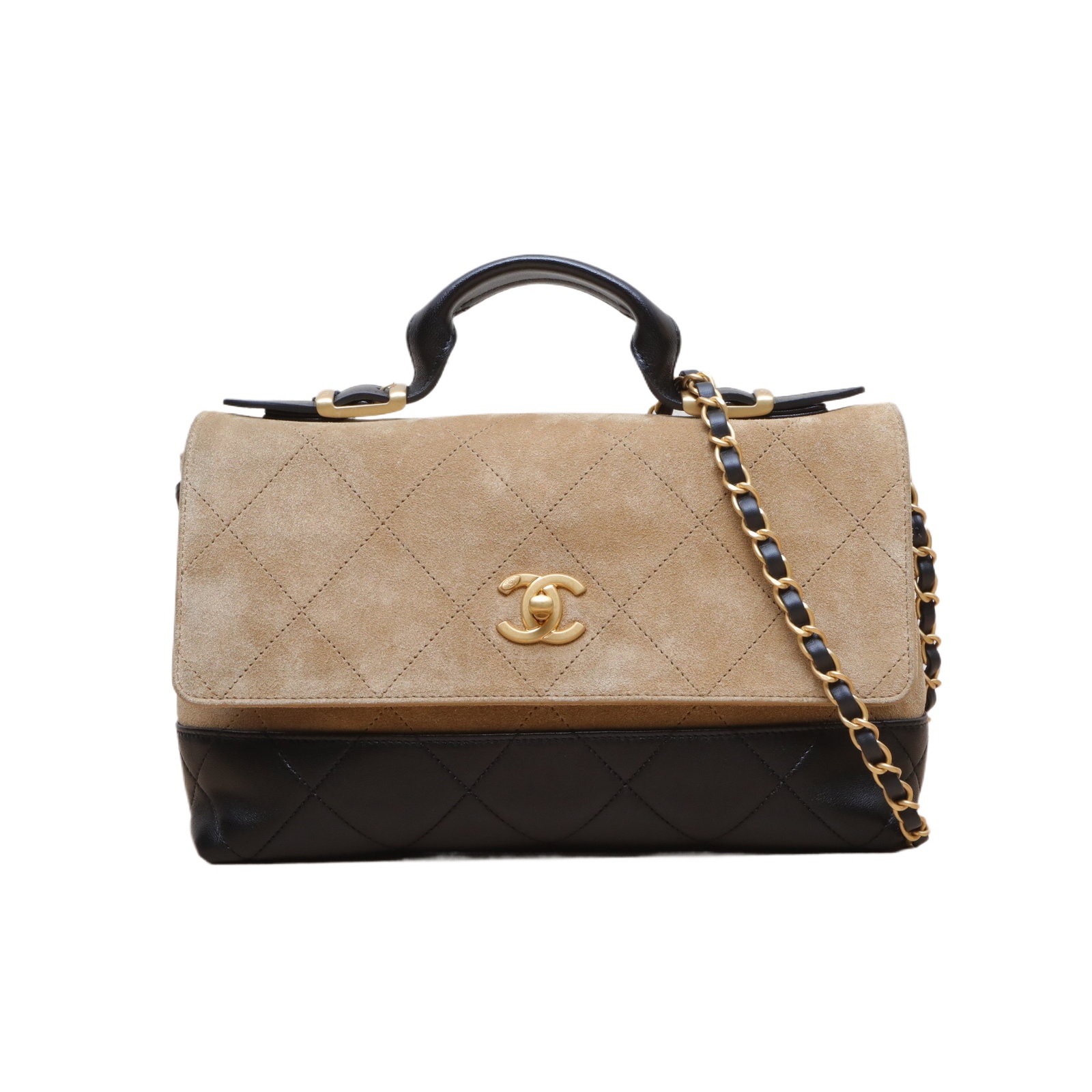 CHANEL 25A Handle Bag Large 28cm in Leather