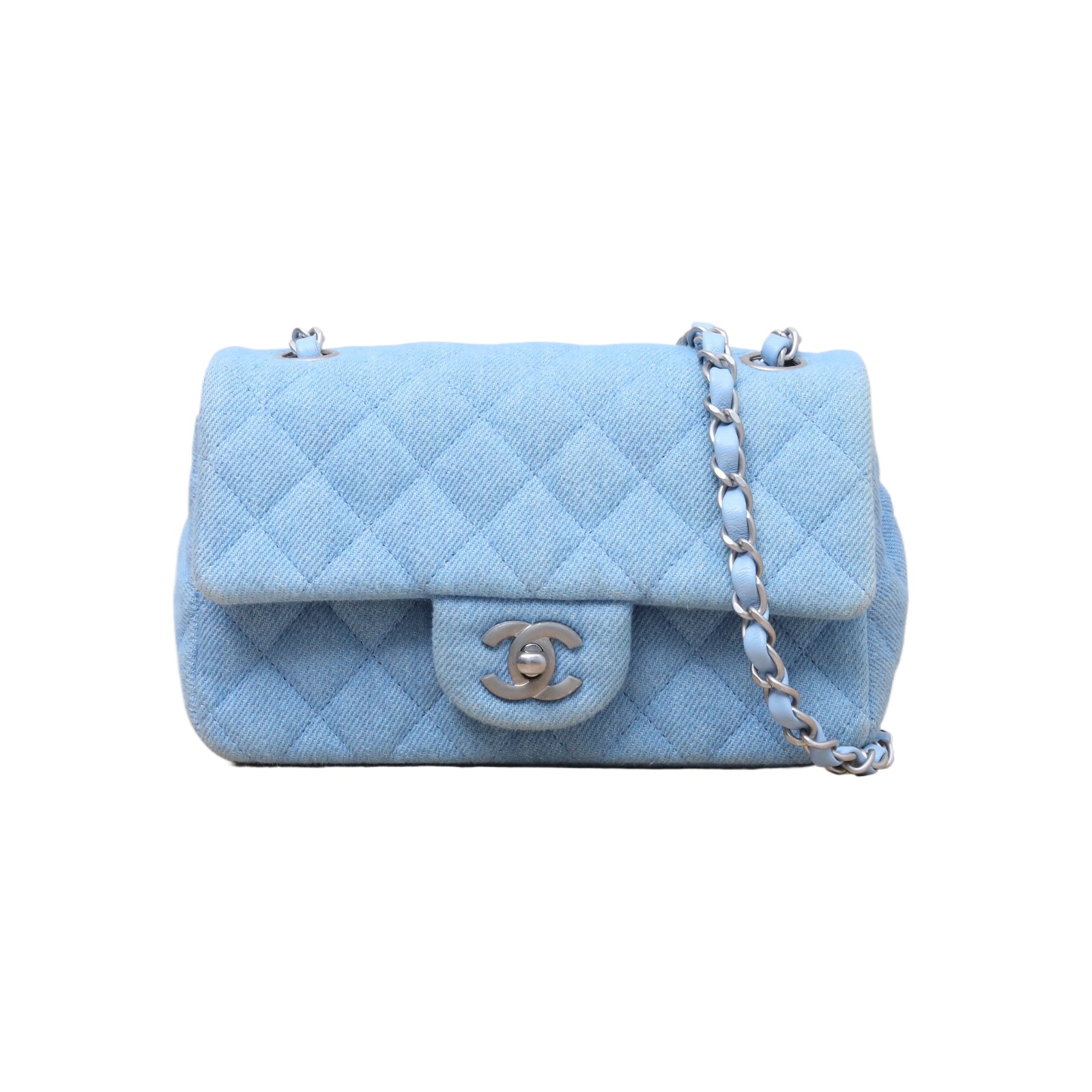 CHANEL CF Mini 20cm in Denim
