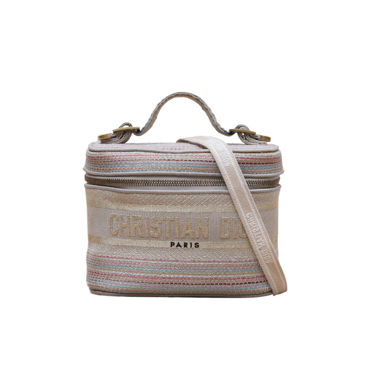 DIOR Diortravel Vanity Bag in Canvas