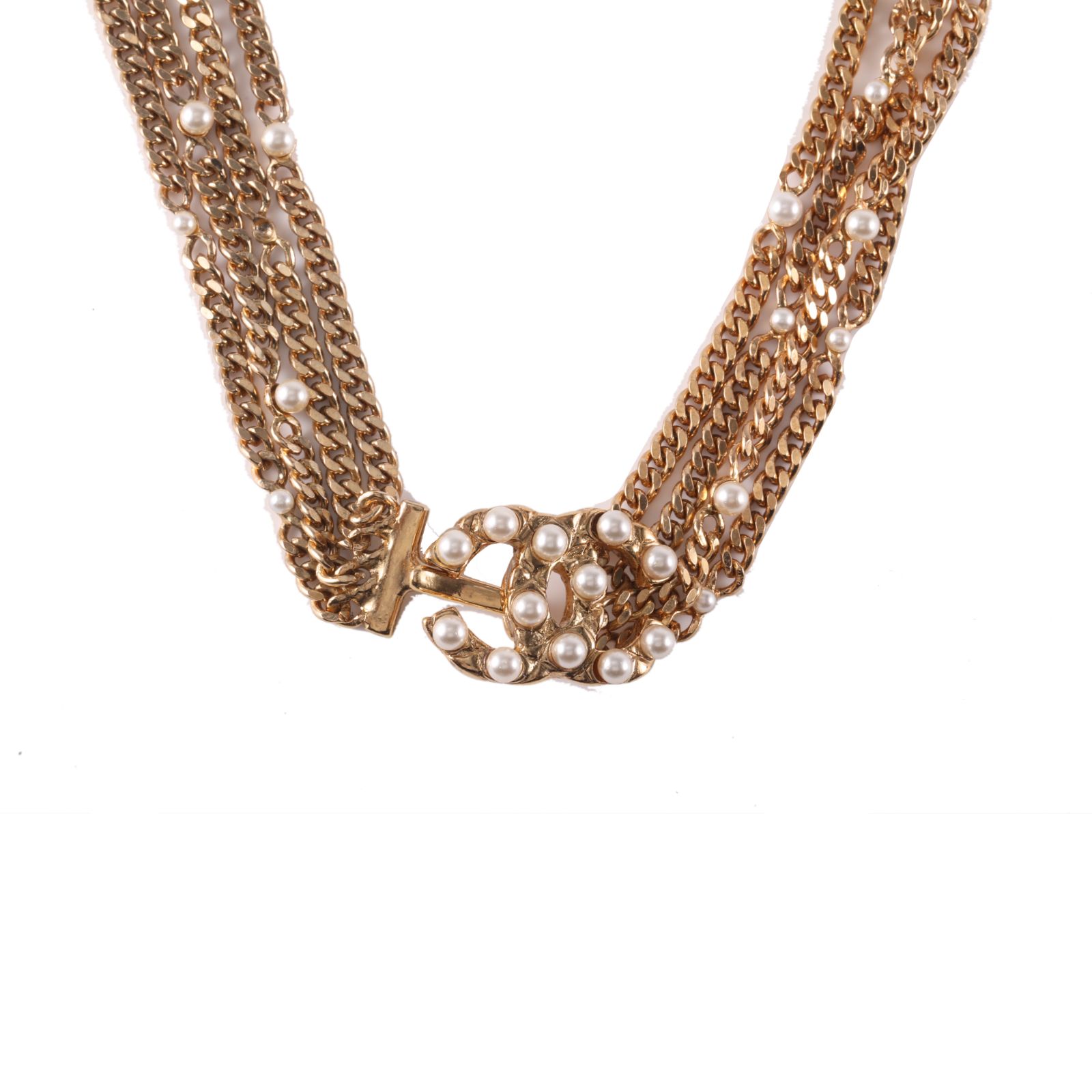 Chanel Vintage Pearl Multi-strand necklace