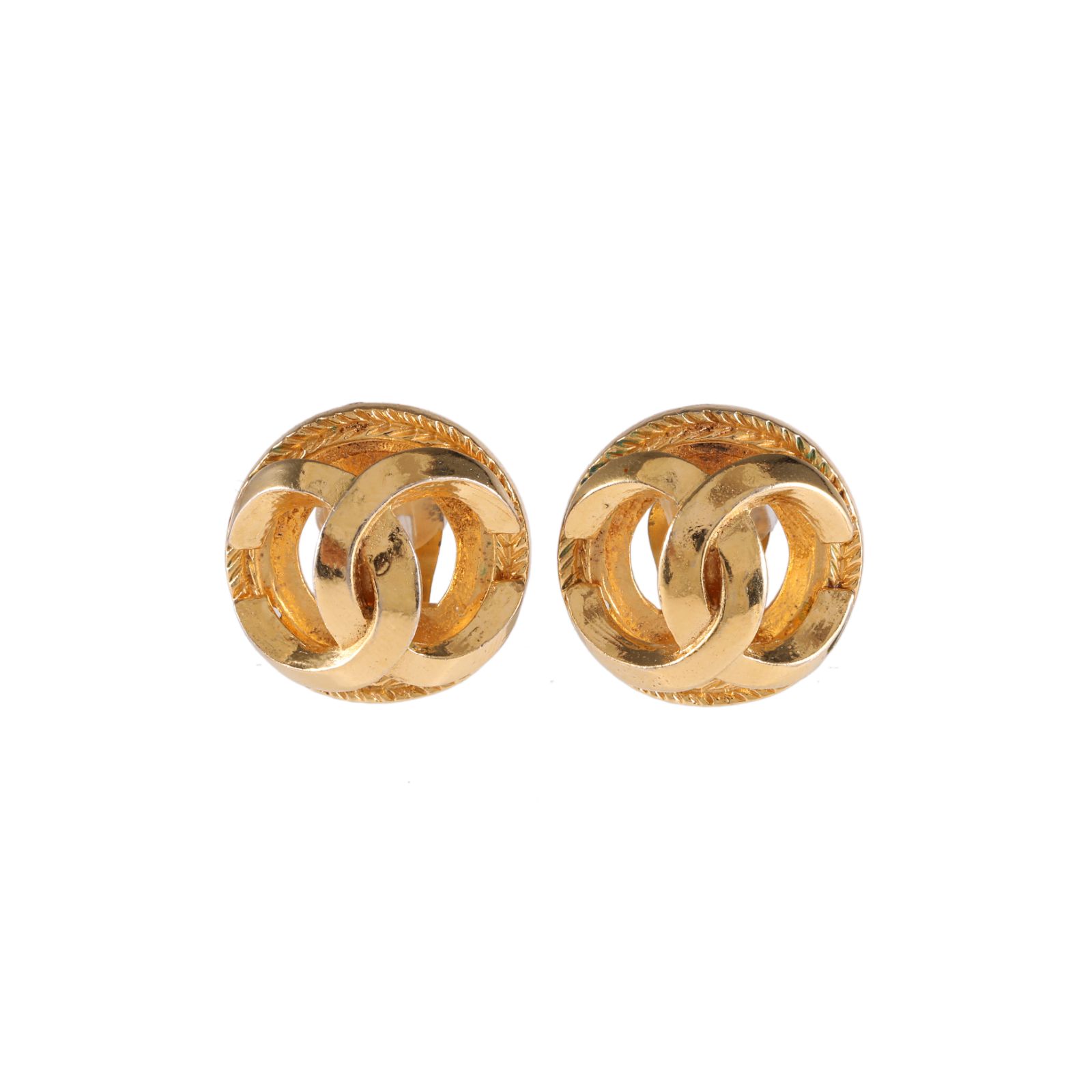 Chanel Coco Mark Clip-On Earrings