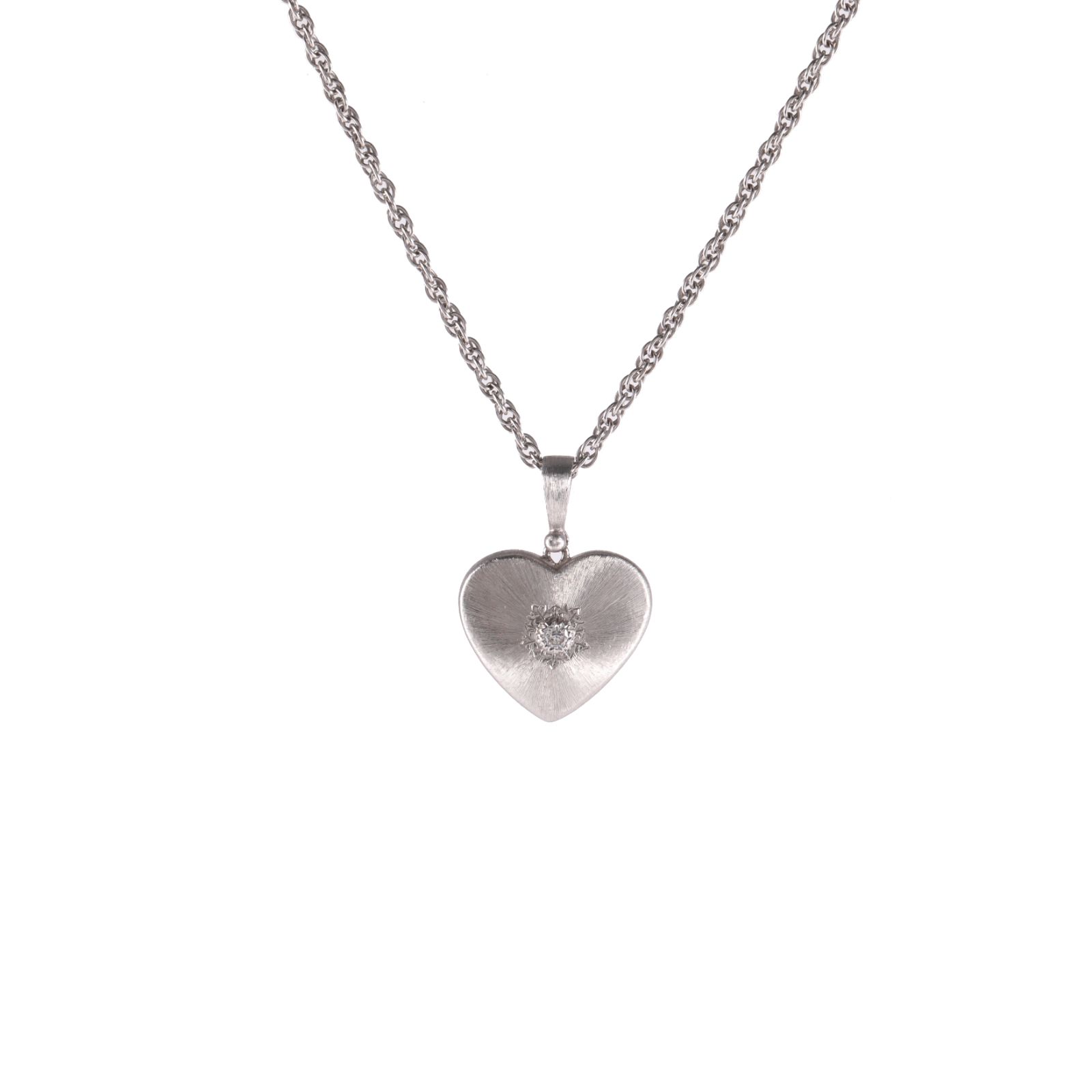 Buccellati Macri Classica Heart Pendant