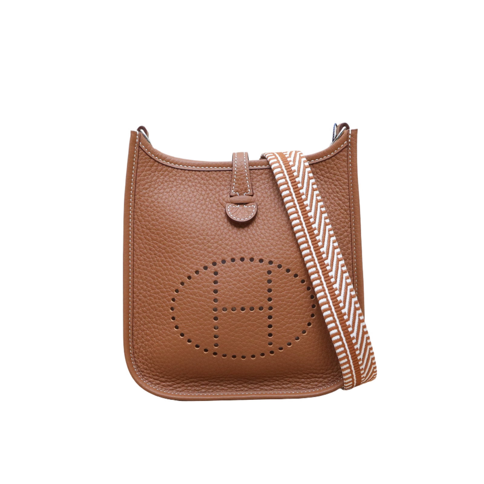 Hermes Evelyne Mini 16cm in Tourillon Clemence Leather