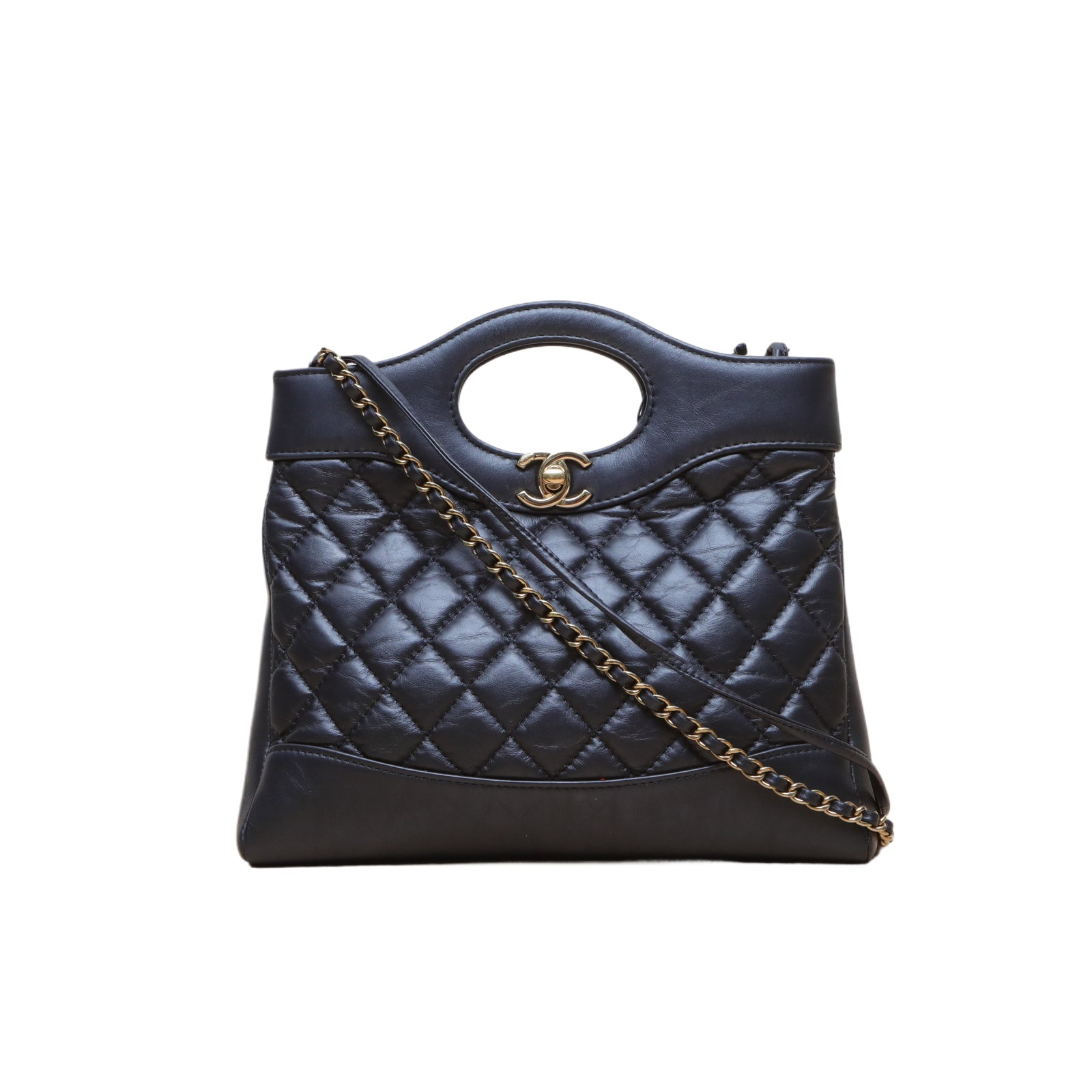 Chanel 31Bag Mini 22cm in Black Leather