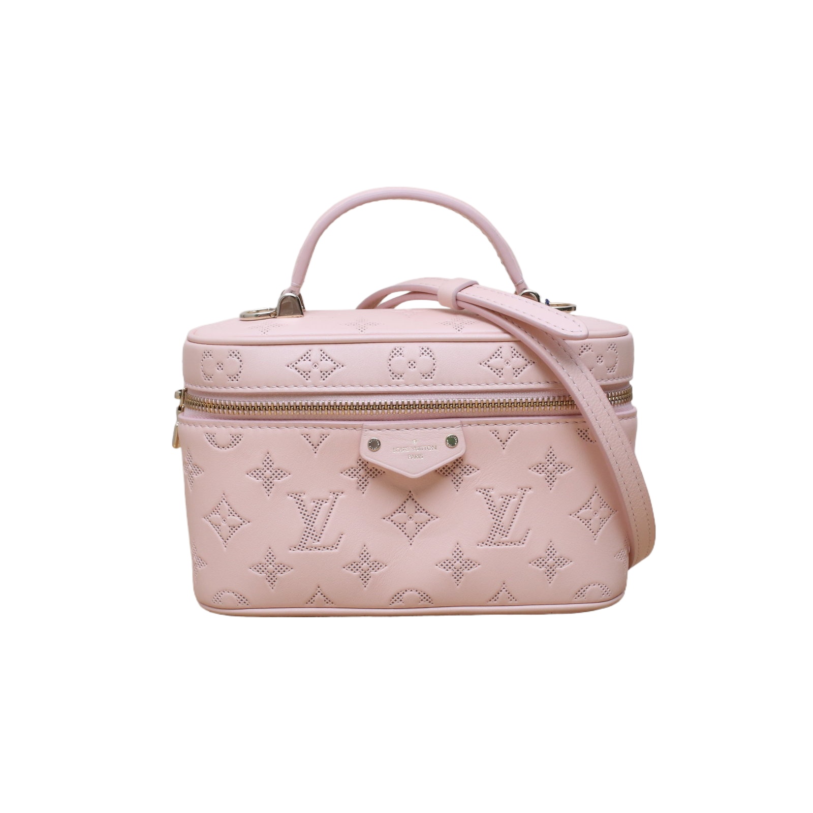 Louis Vuitton Vanity Flower Ring 19cm in Pink Leather