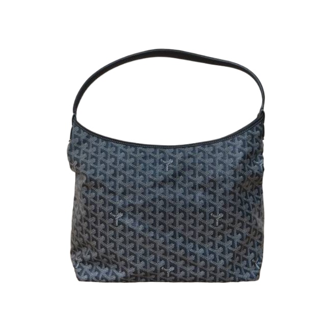 Gogayd Boheme Hobo Bag 37cm in Gray PVC