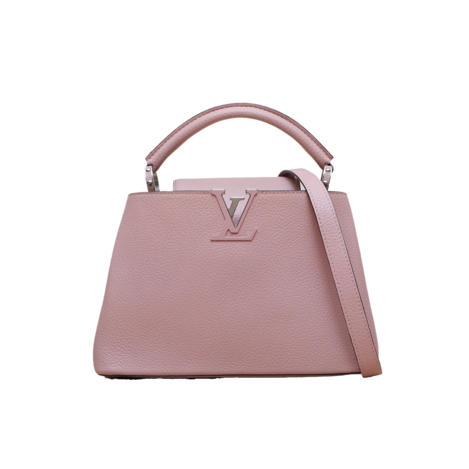 Louis Vuitton Capucines BB 27cm in Pink Leather