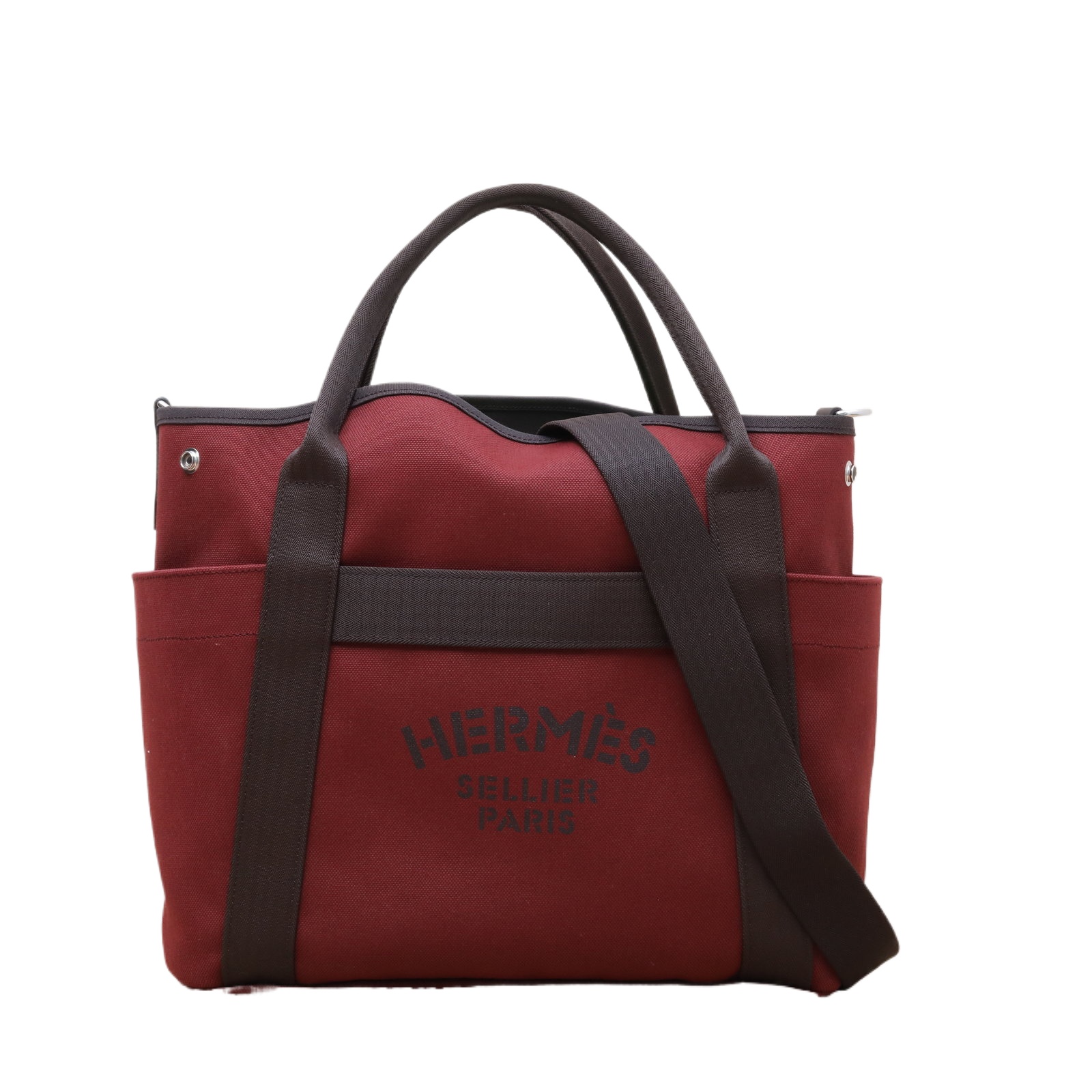 Hermes Horse Bag 48cm in Canvas