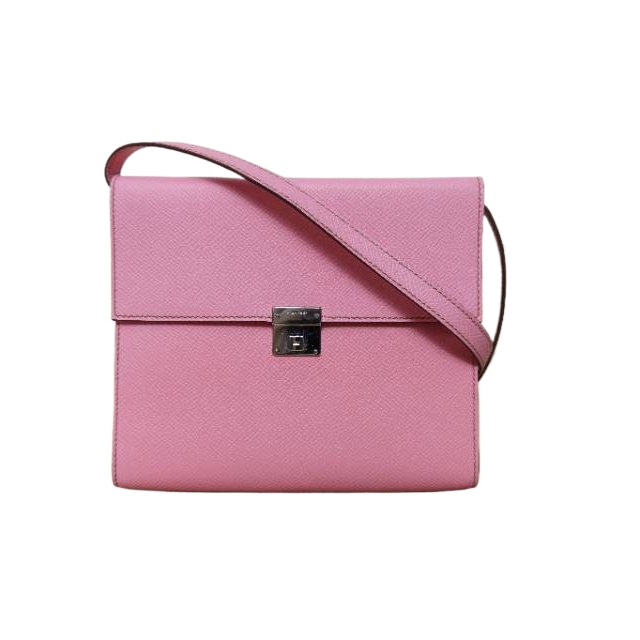 HERMES Clic 16 5P Sakura Pink Epsom Leather