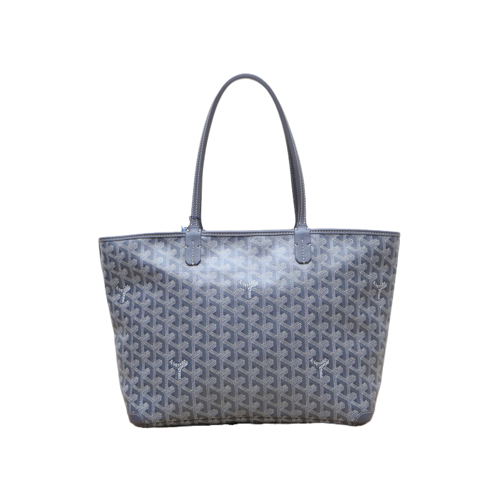 GOYARD Artois Tote Small in Gray PVC
