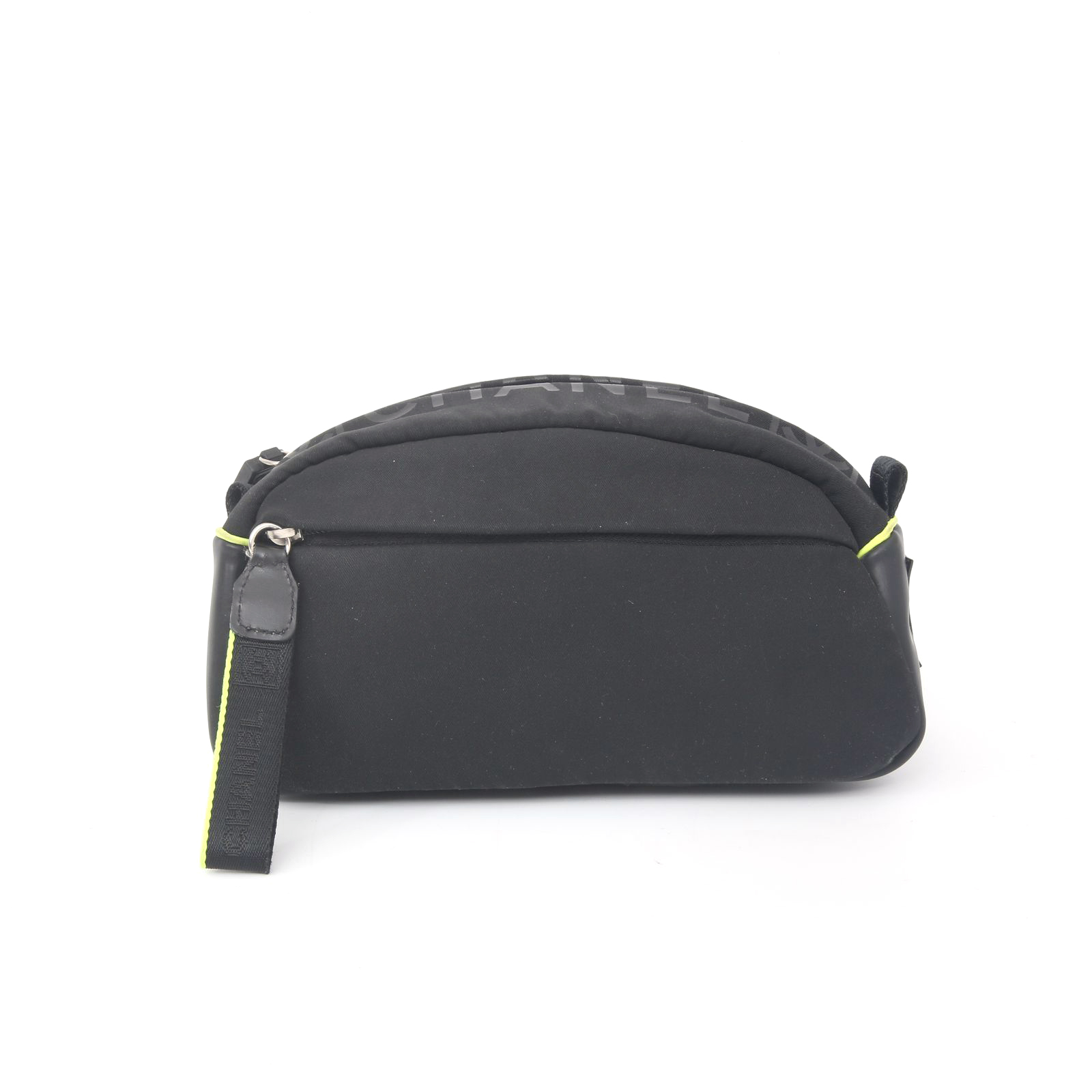 CHANEL Cosmetic Pouch Black Nylon