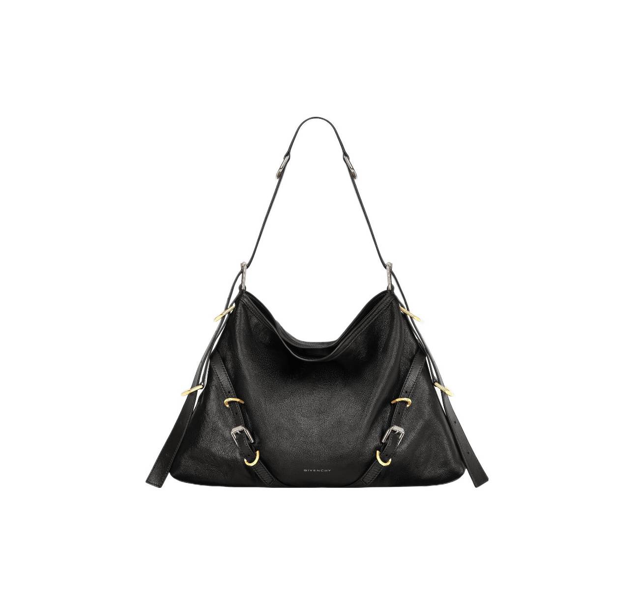 GIVENCHY Voyou Hobo Bag in Leather
