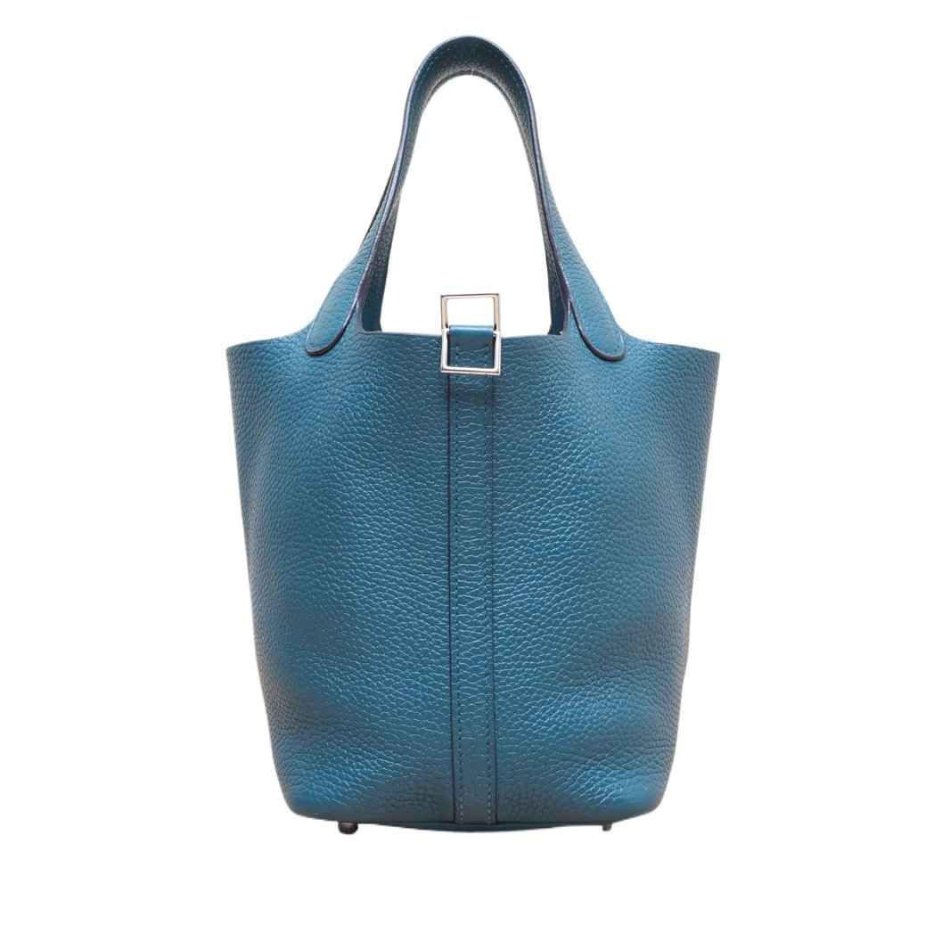 HERMES Picotin 18 Bag in Clemence Leather