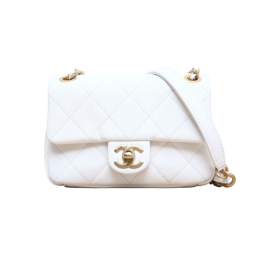 CHANEL Moon Bag in Caviar Leather