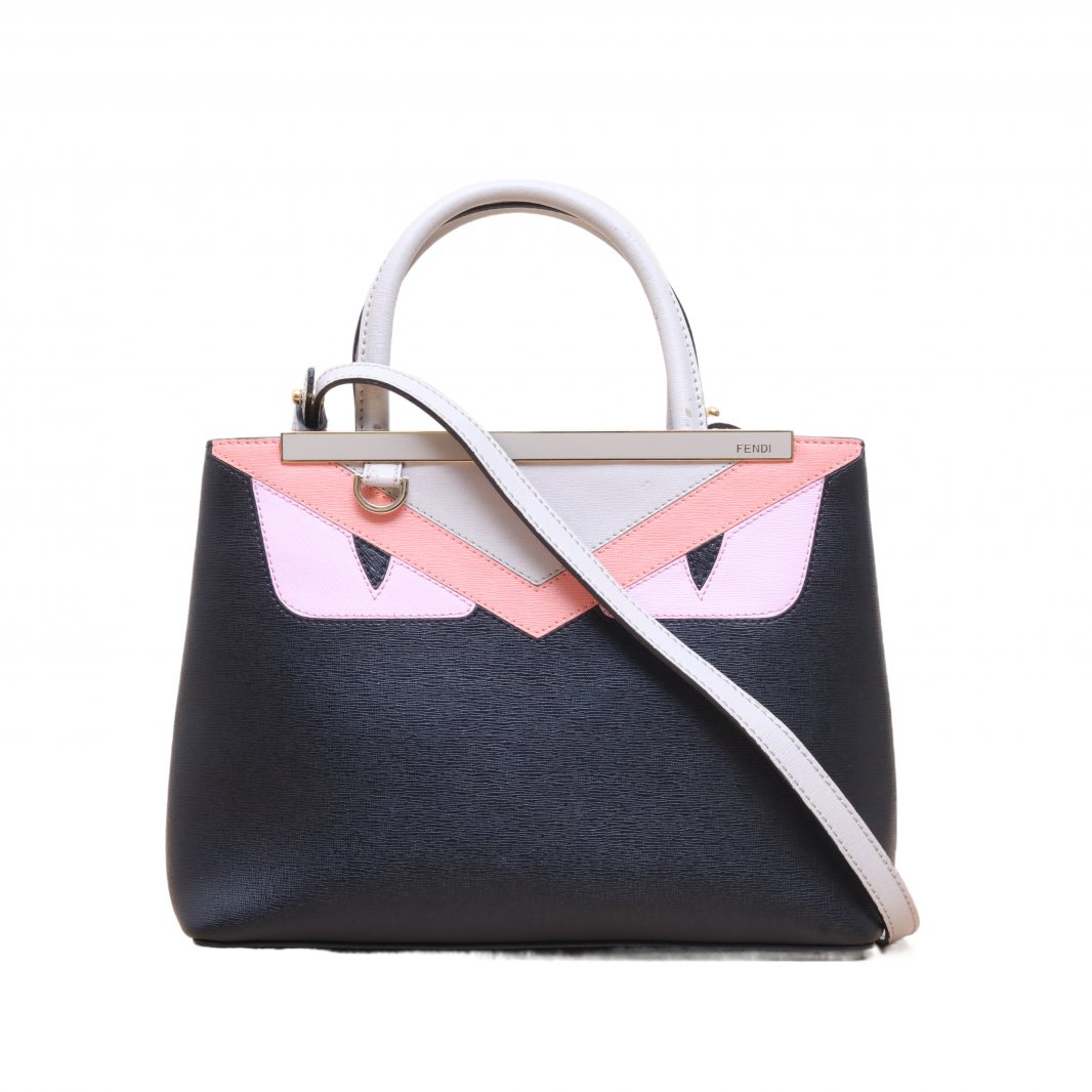FENDI Mini Peekaboo Bag in Leather